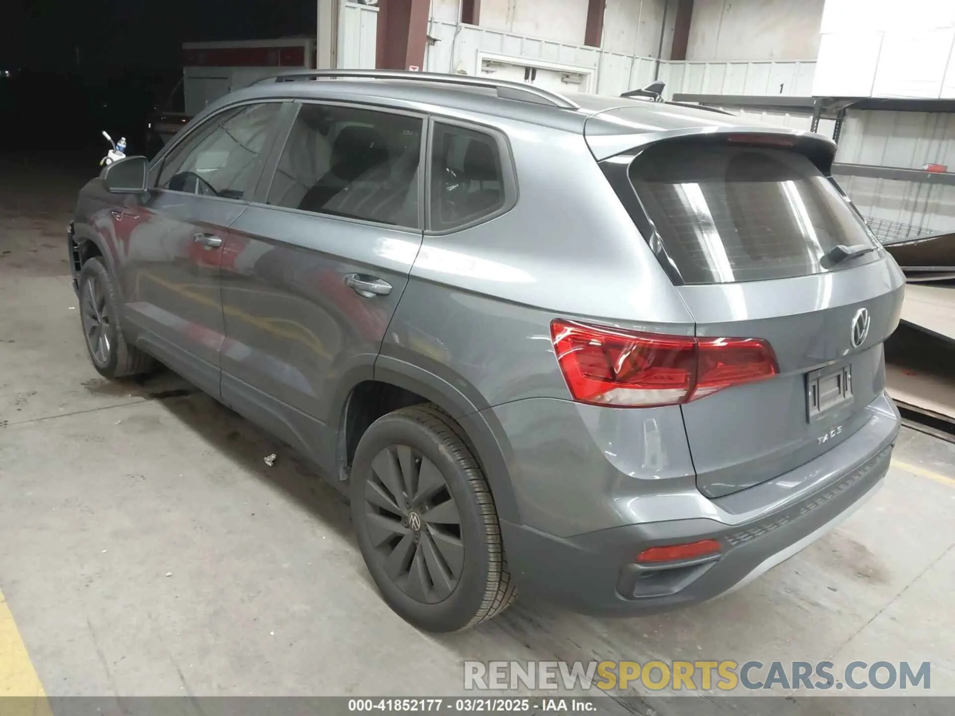3 Photograph of a damaged car 3VVDX7B20PM328807 VOLKSWAGEN TAOS 2023