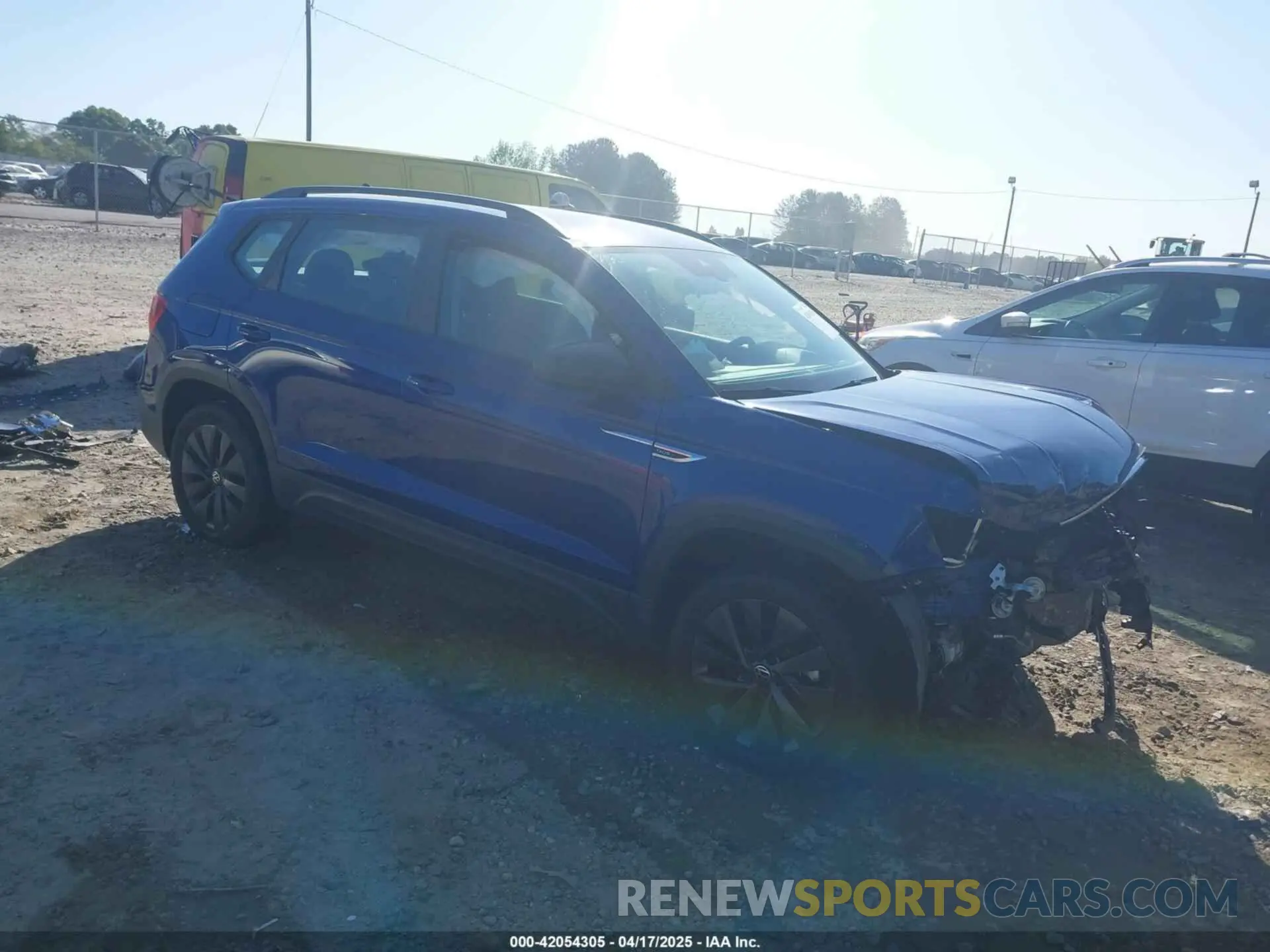 1 Photograph of a damaged car 3VVDX7B22PM360139 VOLKSWAGEN TAOS 2023