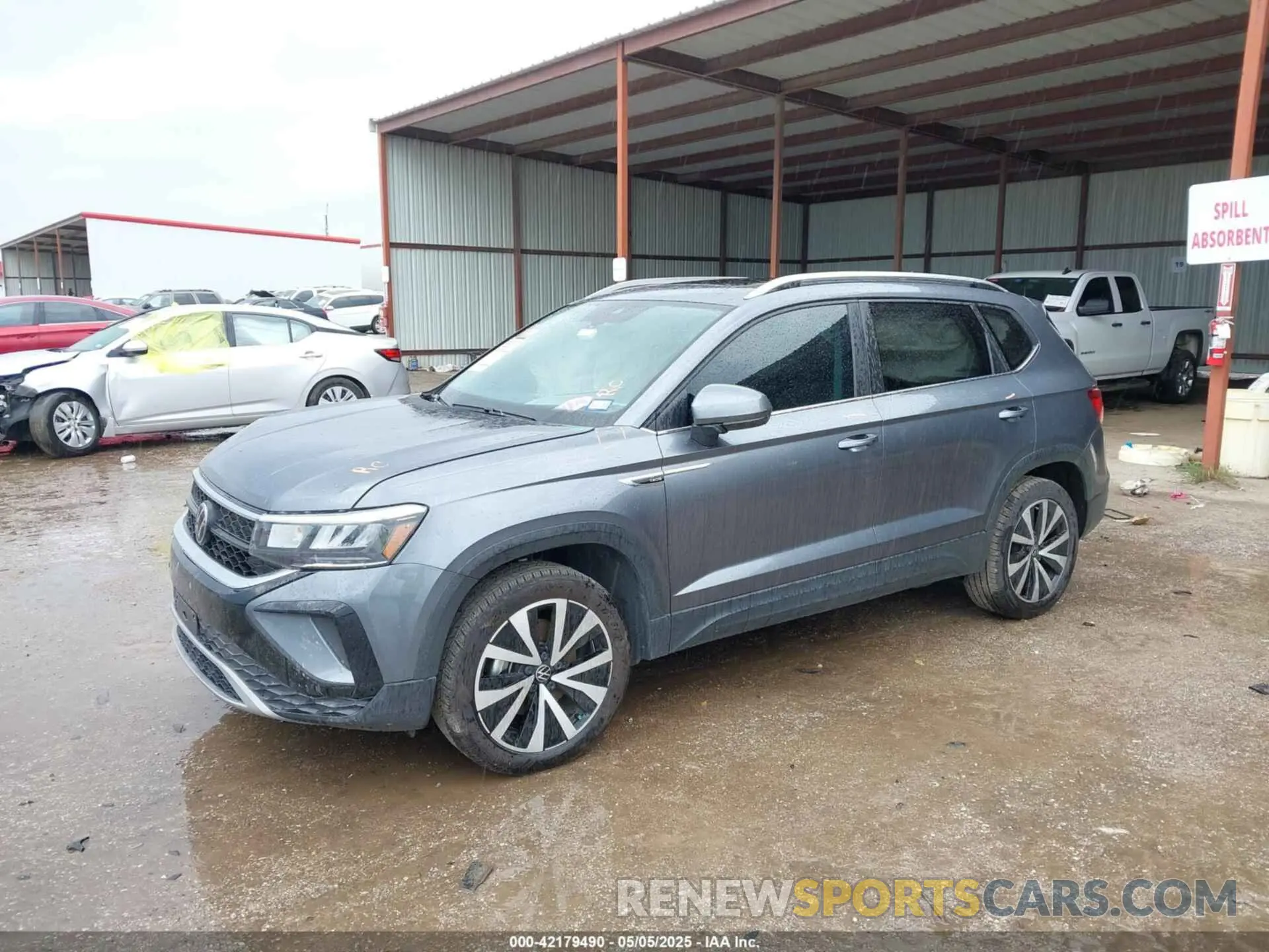 2 Photograph of a damaged car 3VVEX7B21PM344647 VOLKSWAGEN TAOS 2023