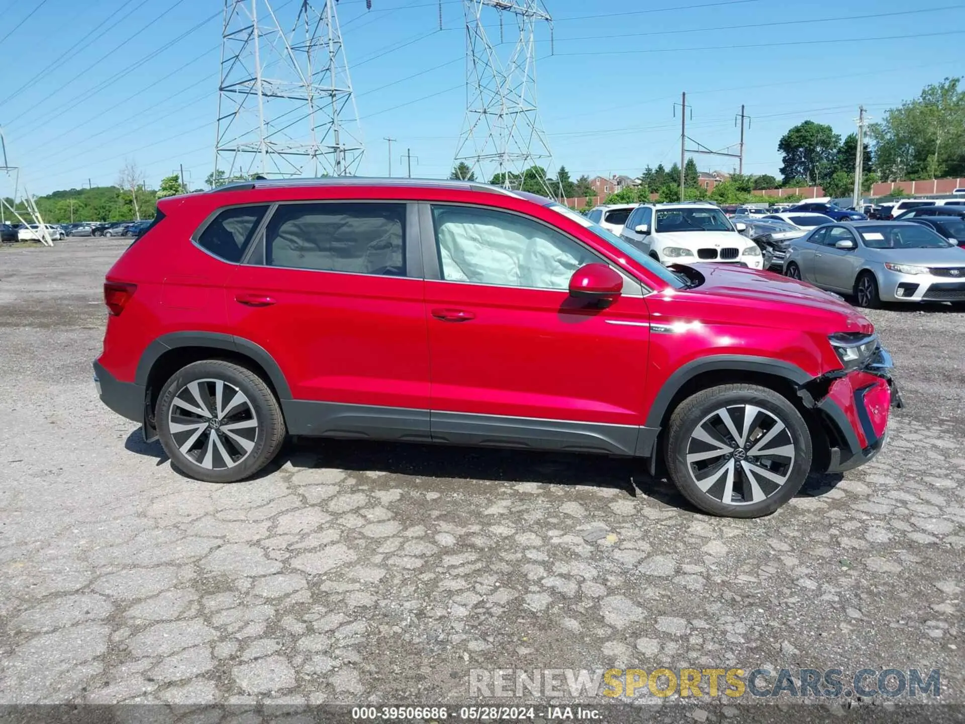 14 Photograph of a damaged car 3VVEX7B22PM371551 VOLKSWAGEN TAOS 2023