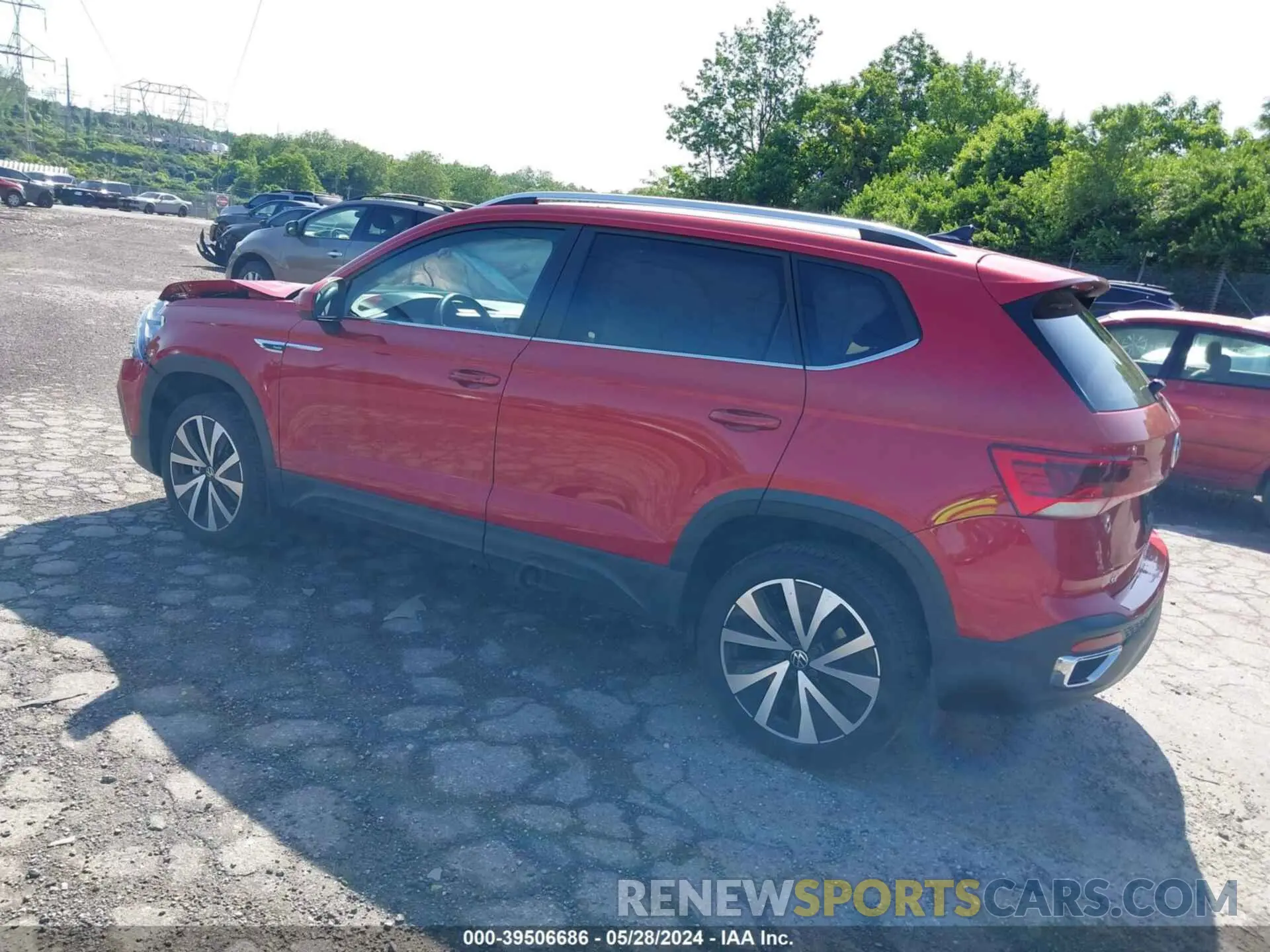3 Photograph of a damaged car 3VVEX7B22PM371551 VOLKSWAGEN TAOS 2023