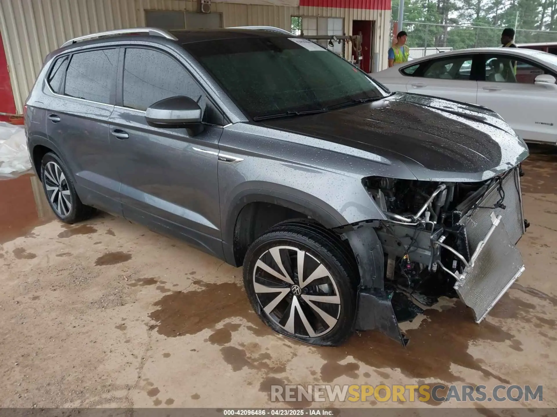 1 Photograph of a damaged car 3VVEX7B2XPM361172 VOLKSWAGEN TAOS 2023