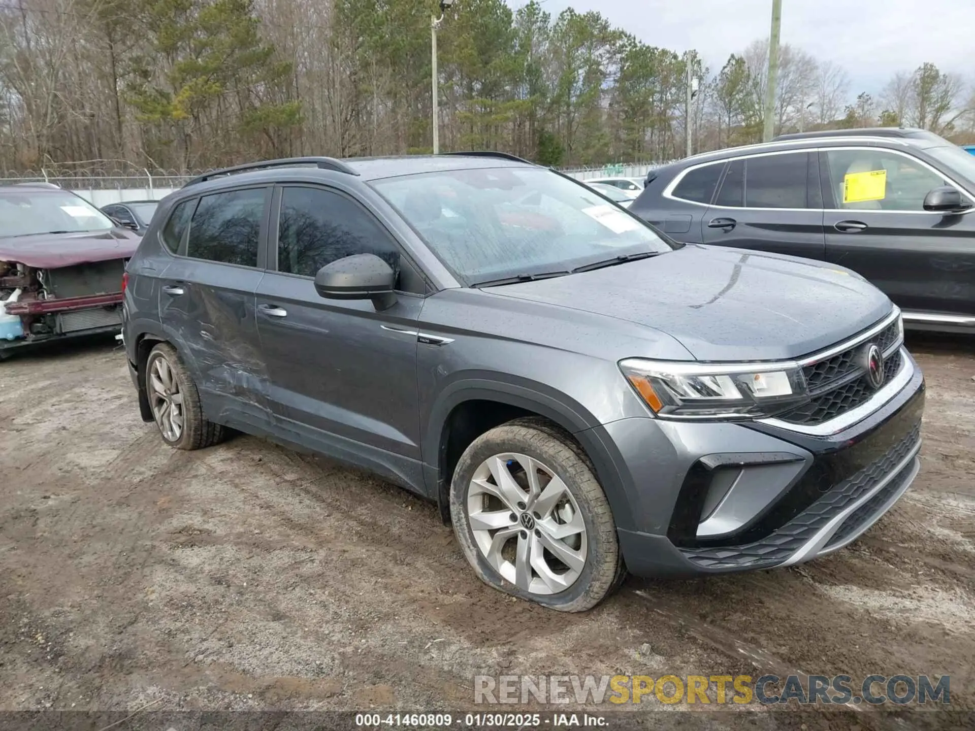 1 Photograph of a damaged car 3VVFX7B20PM312812 VOLKSWAGEN TAOS 2023