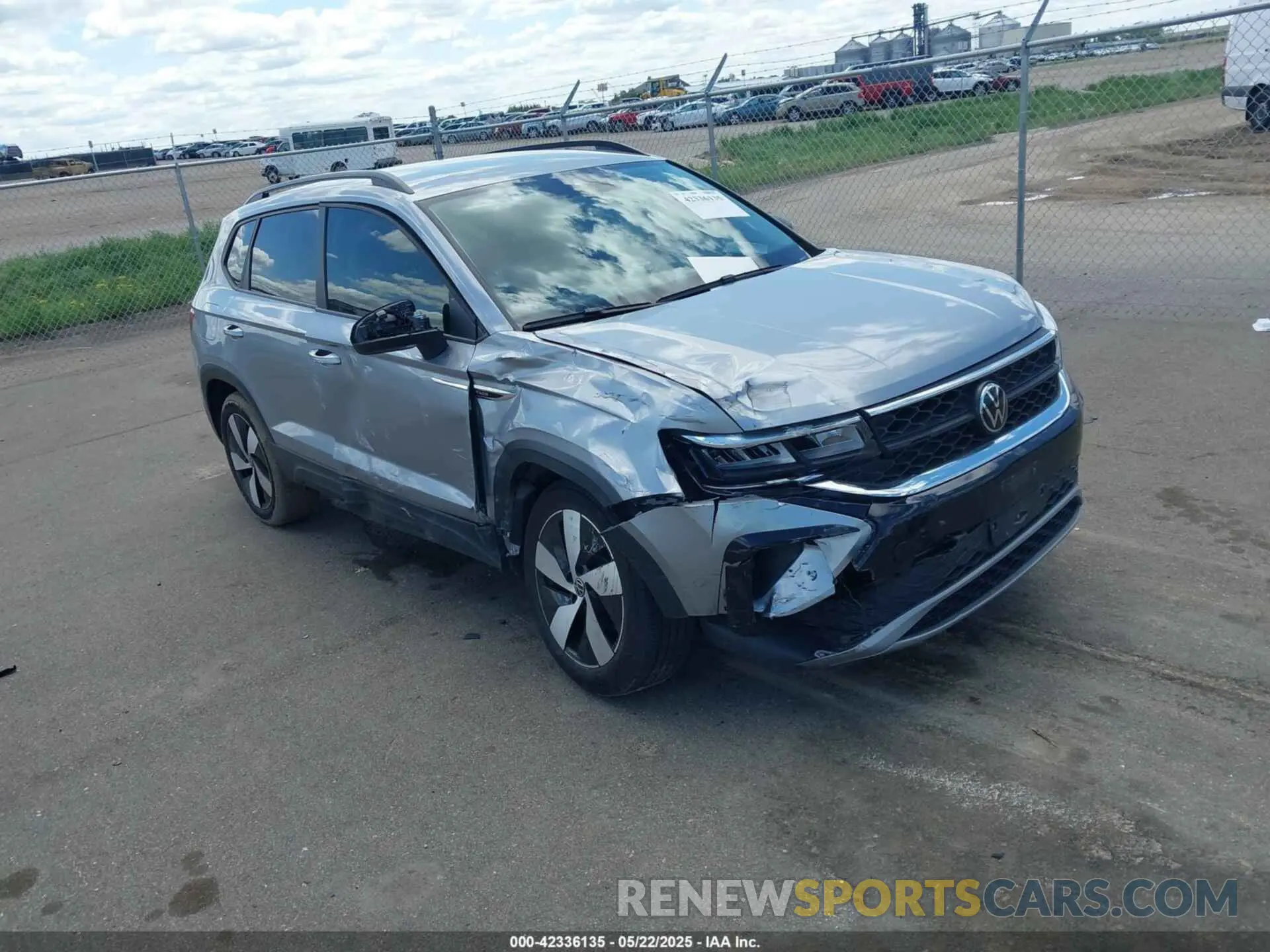 1 Photograph of a damaged car 3VVMX7B20PM363301 VOLKSWAGEN TAOS 2023