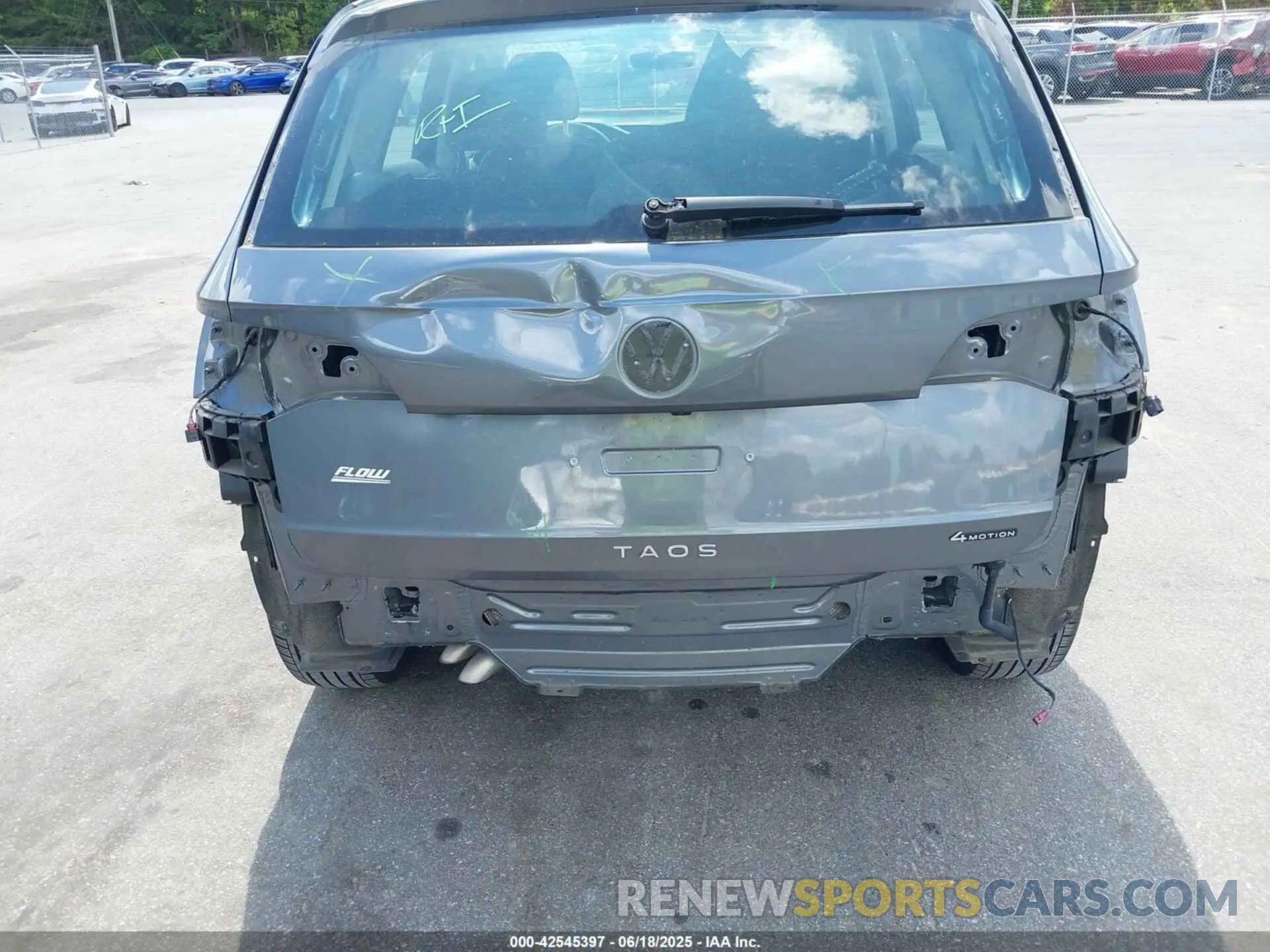 6 Photograph of a damaged car 3VVMX7B24PM356965 VOLKSWAGEN TAOS 2023