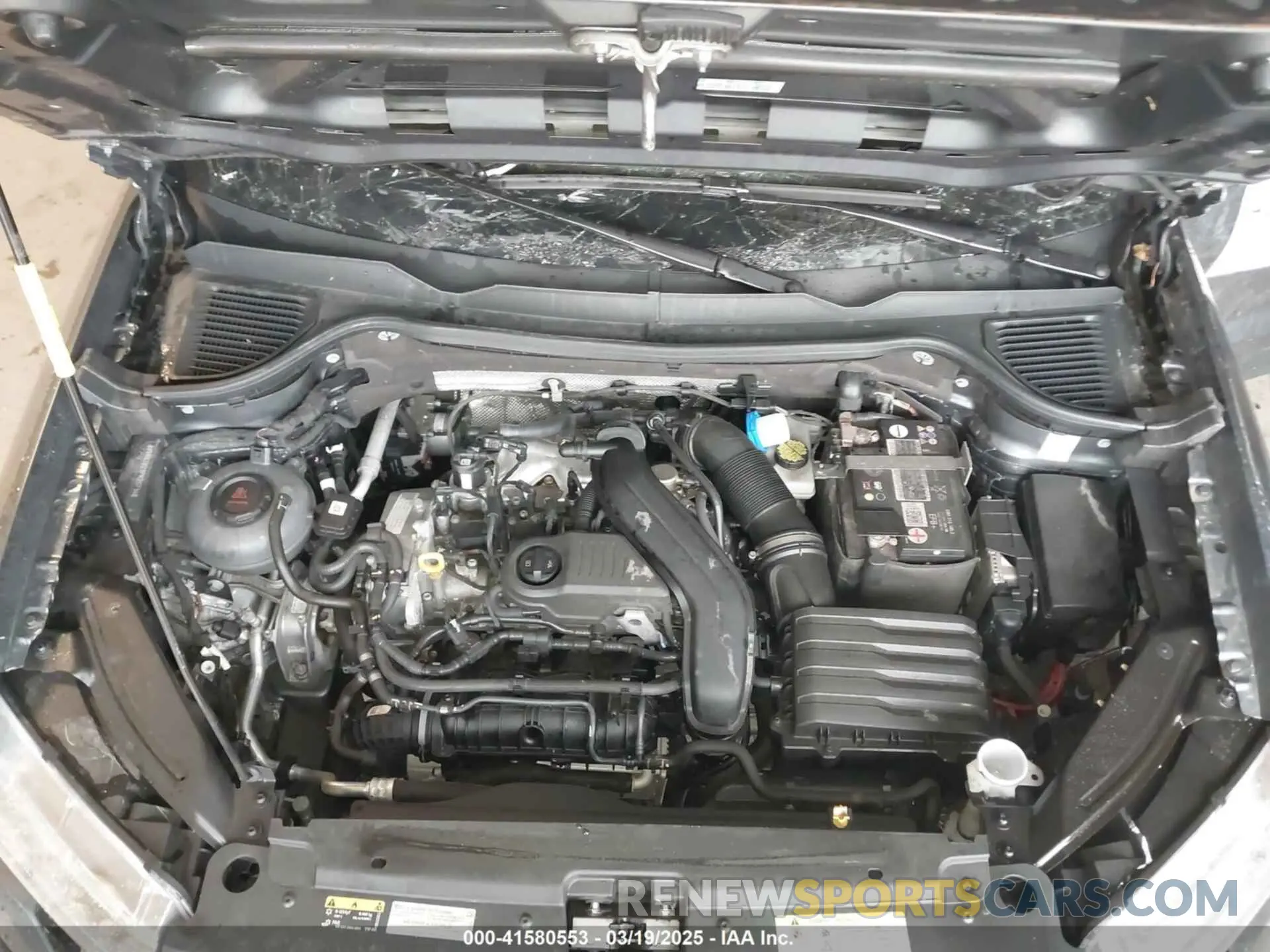 10 Photograph of a damaged car 3VVMX7B2XPM357148 VOLKSWAGEN TAOS 2023