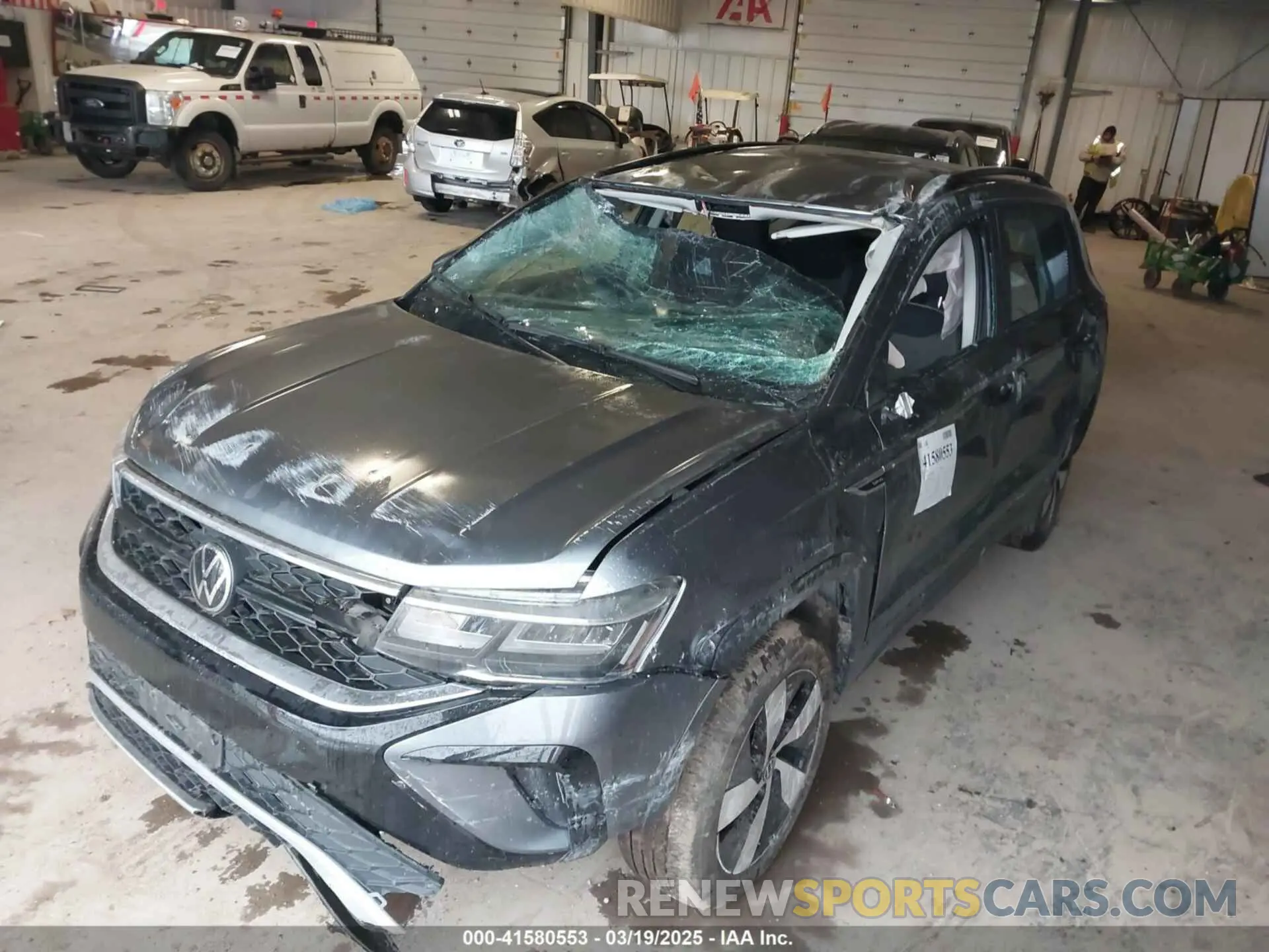 6 Photograph of a damaged car 3VVMX7B2XPM357148 VOLKSWAGEN TAOS 2023