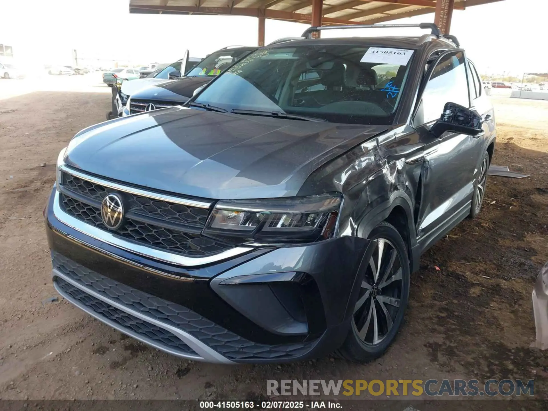 2 Photograph of a damaged car 3VVNX7B22PM329543 VOLKSWAGEN TAOS 2023