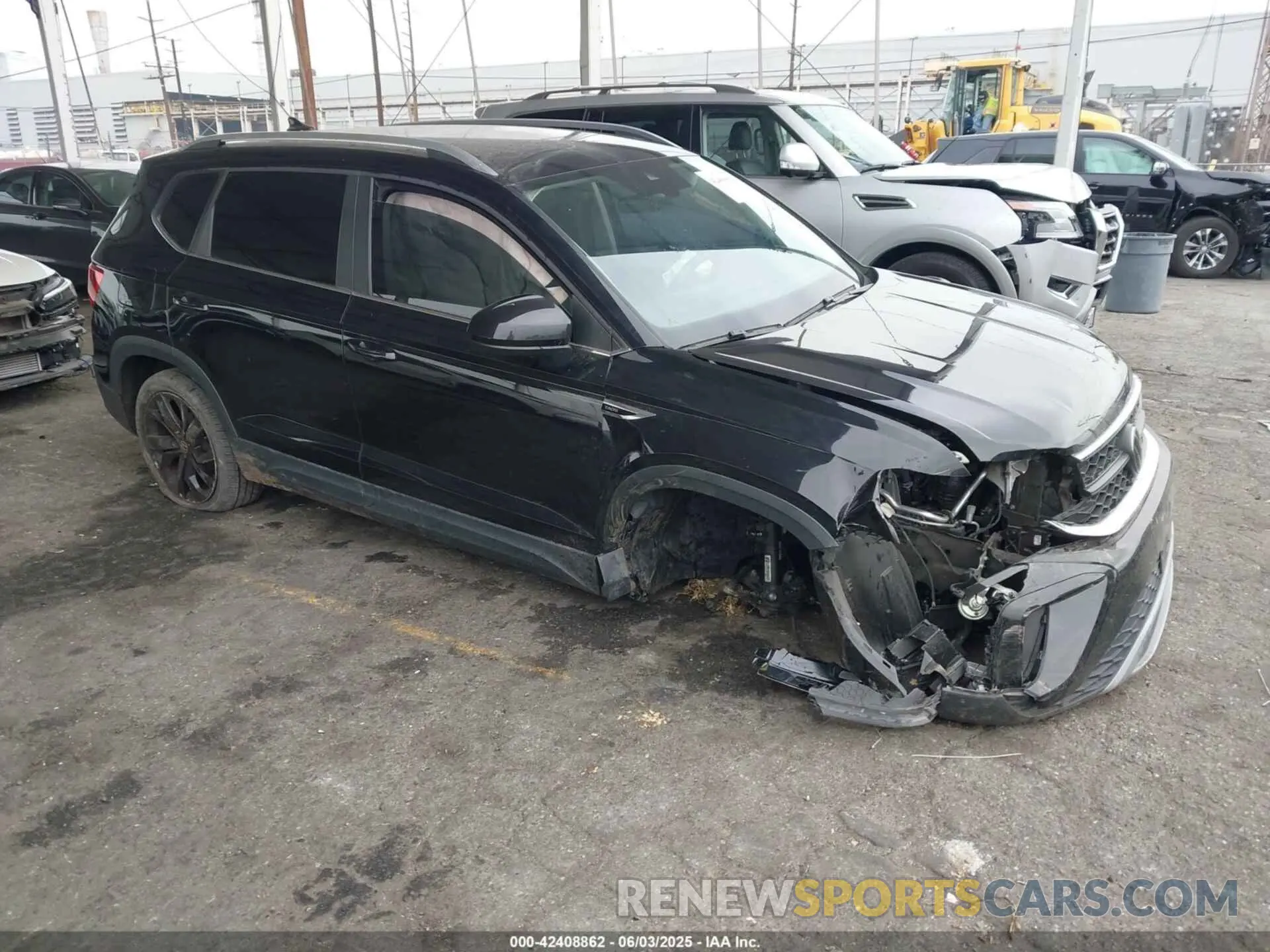 1 Photograph of a damaged car 3VVSX7B29PM311074 VOLKSWAGEN TAOS 2023