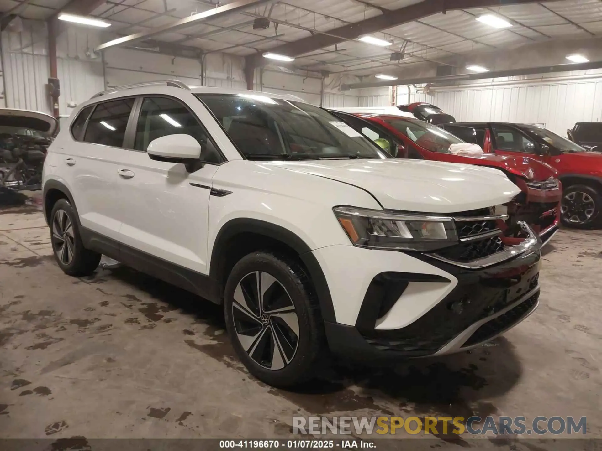 1 Photograph of a damaged car 3VVVX7B20PM373721 VOLKSWAGEN TAOS 2023