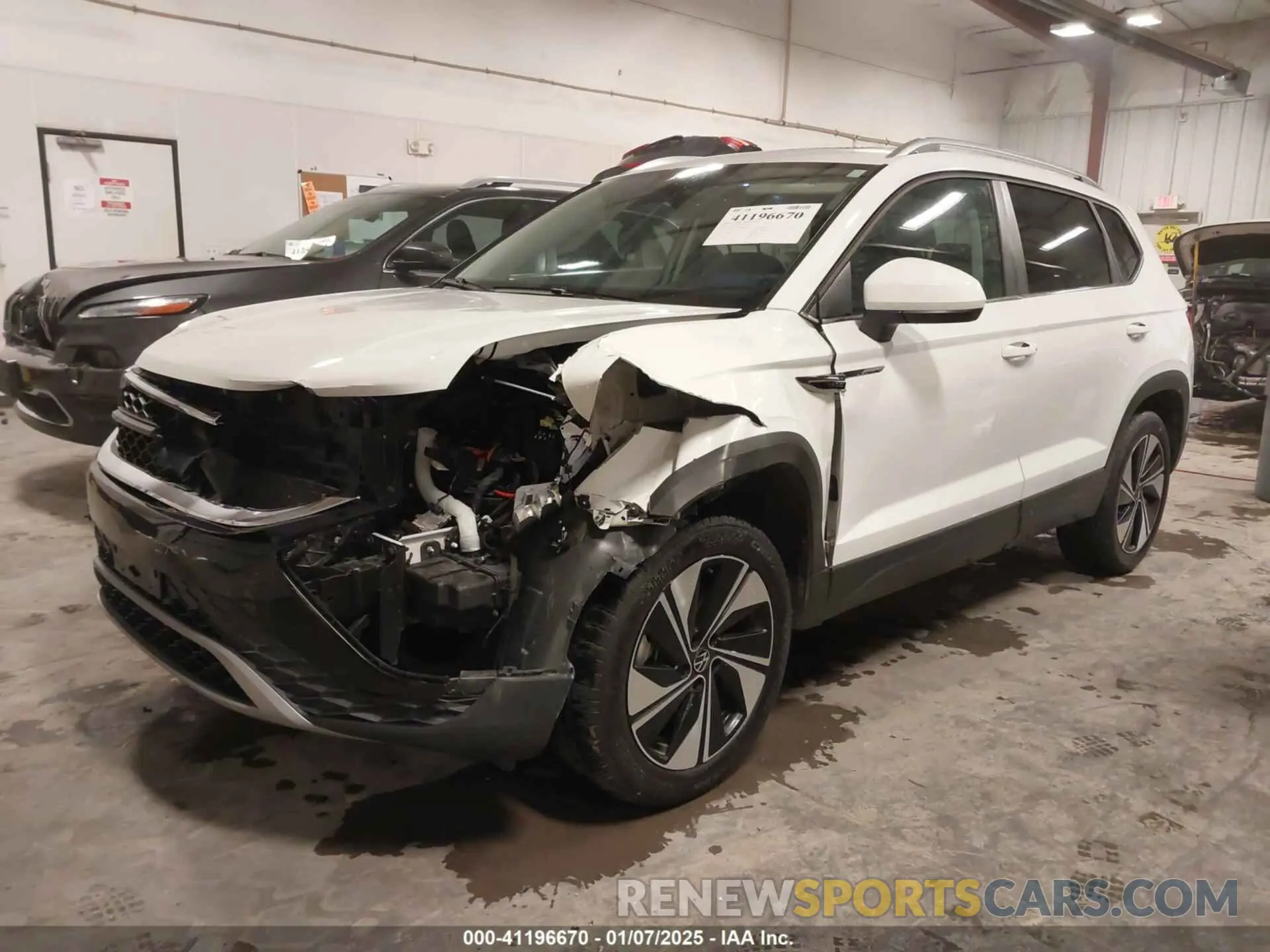 2 Photograph of a damaged car 3VVVX7B20PM373721 VOLKSWAGEN TAOS 2023