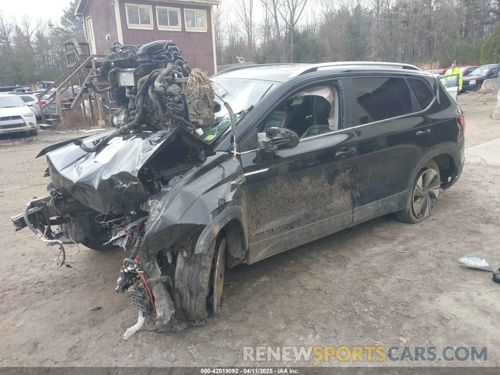 2 Photograph of a damaged car 3VVVX7B28PM360103 VOLKSWAGEN TAOS 2023