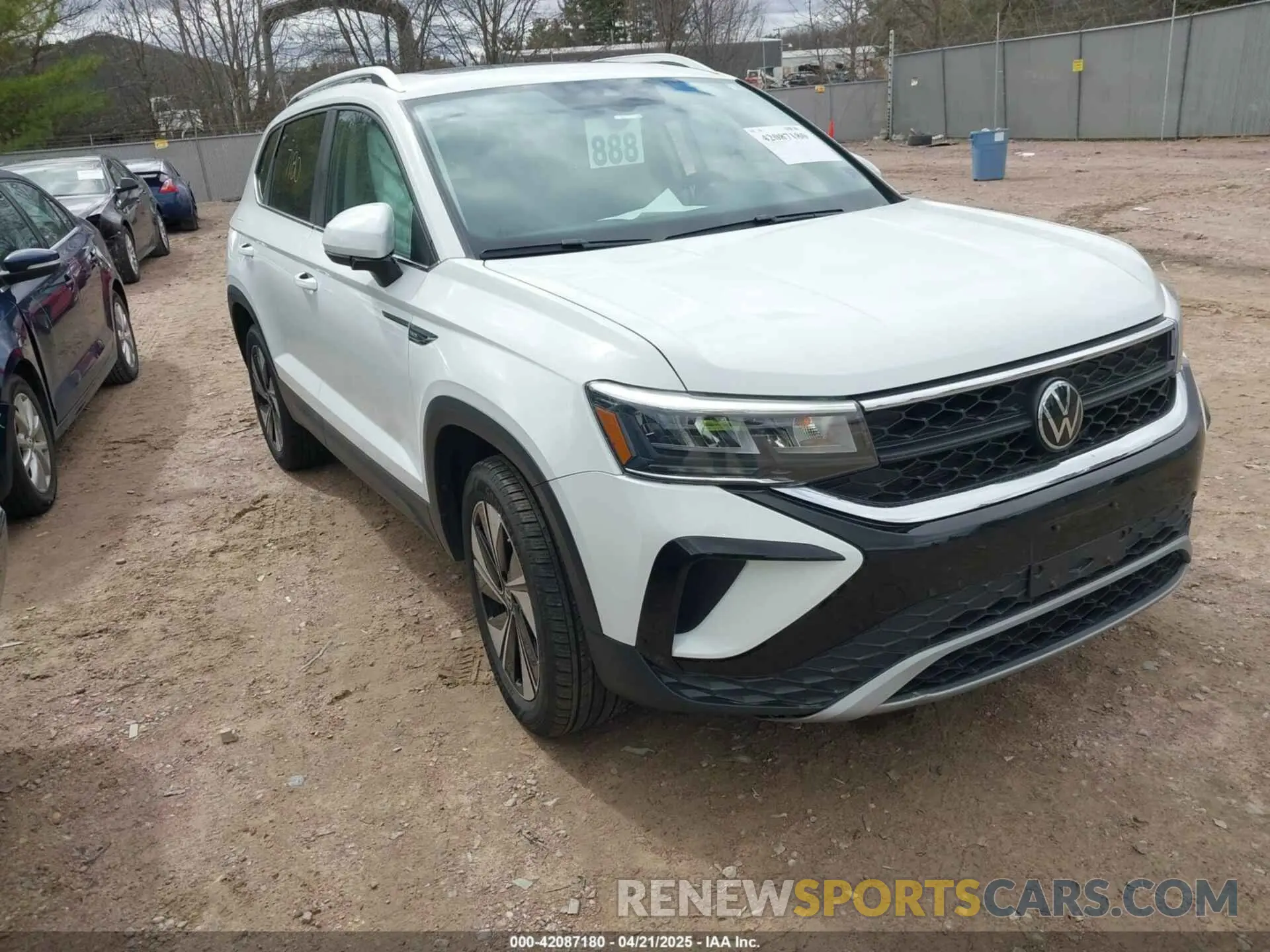 1 Photograph of a damaged car 3VVVX7B28PM360666 VOLKSWAGEN TAOS 2023