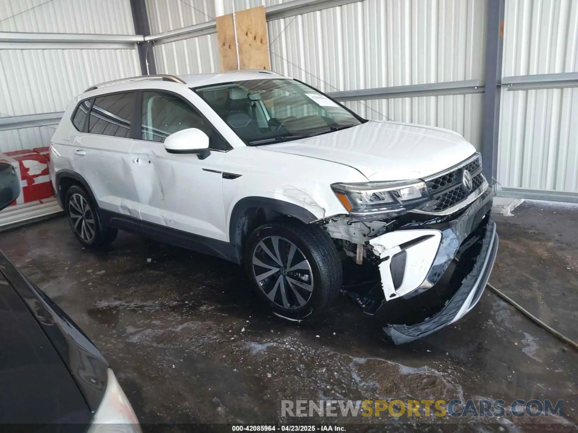 1 Photograph of a damaged car 3VVYX7B20PM318747 VOLKSWAGEN TAOS 2023