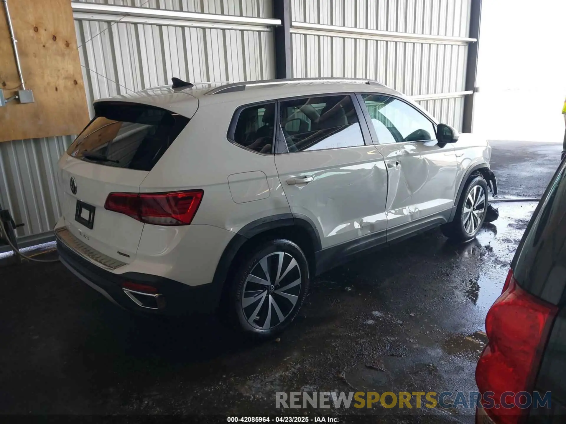 4 Photograph of a damaged car 3VVYX7B20PM318747 VOLKSWAGEN TAOS 2023