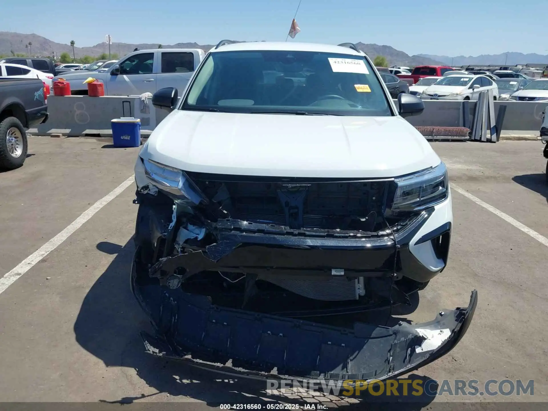 6 Photograph of a damaged car 3VV5X7B23RM090247 VOLKSWAGEN TAOS 2024