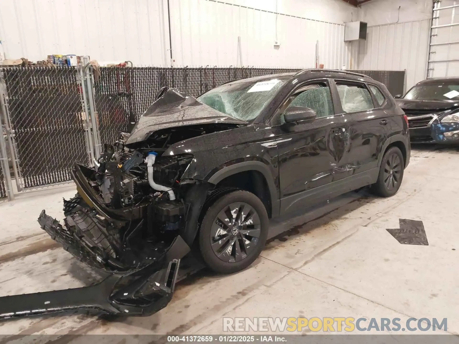 2 Photograph of a damaged car 3VV5X7B28RM077686 VOLKSWAGEN TAOS 2024
