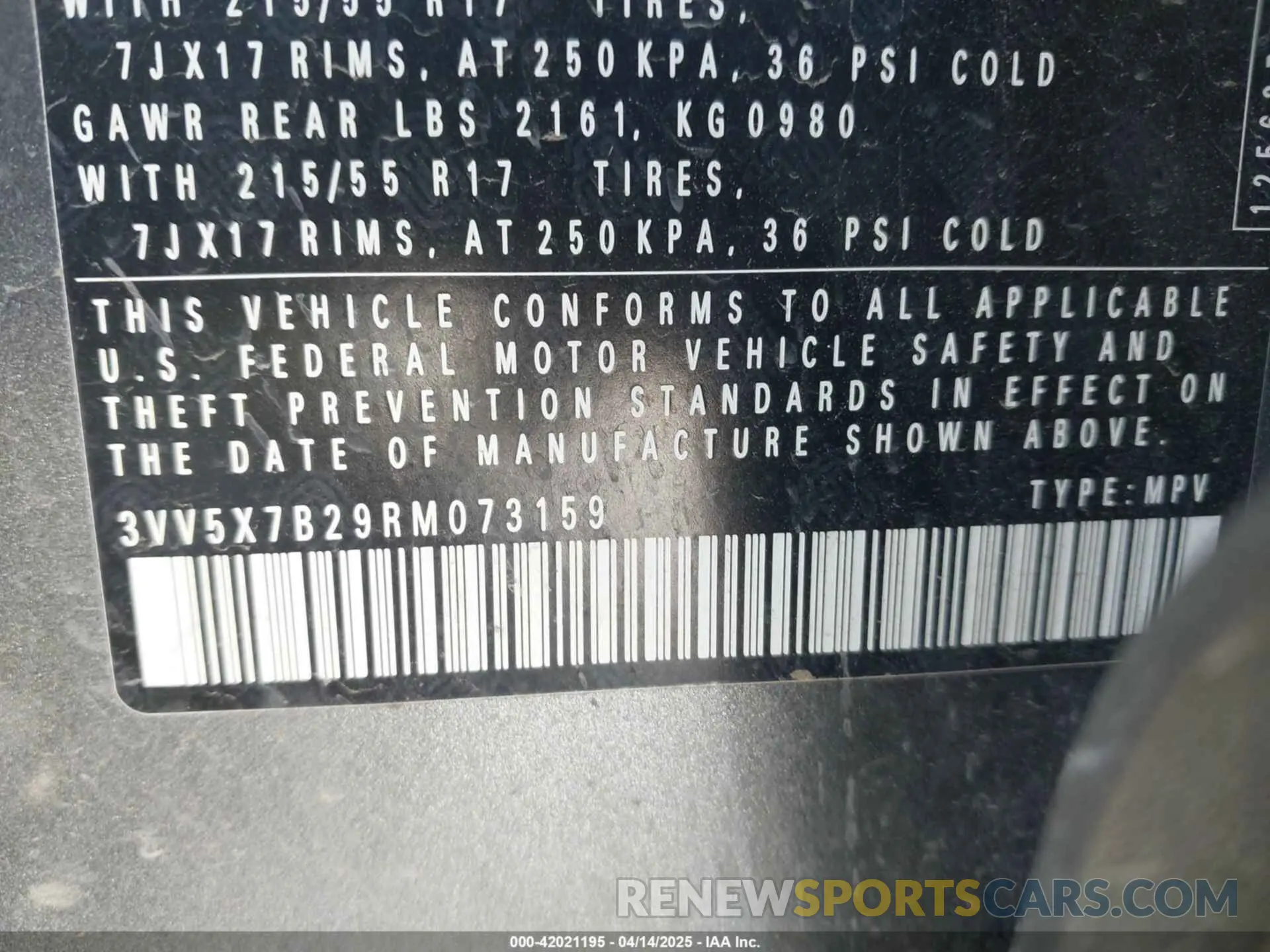 9 Photograph of a damaged car 3VV5X7B29RM073159 VOLKSWAGEN TAOS 2024