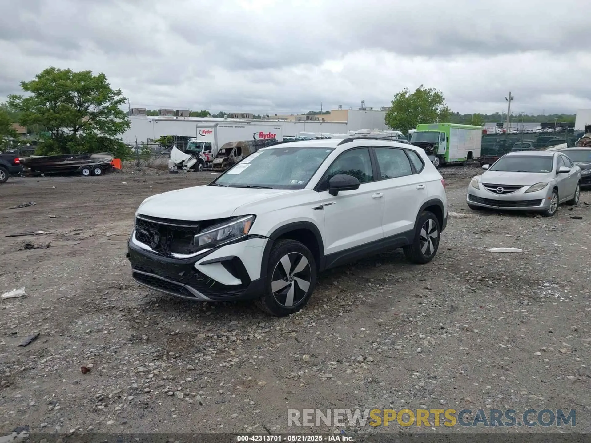2 Photograph of a damaged car 3VV8X7B26RM069597 VOLKSWAGEN TAOS 2024