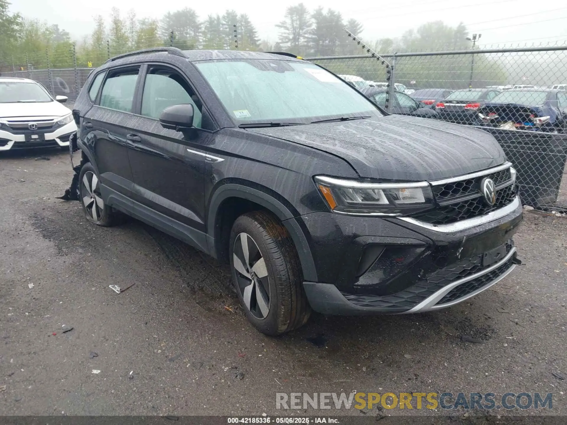1 Photograph of a damaged car 3VV8X7B28RM123143 VOLKSWAGEN TAOS 2024