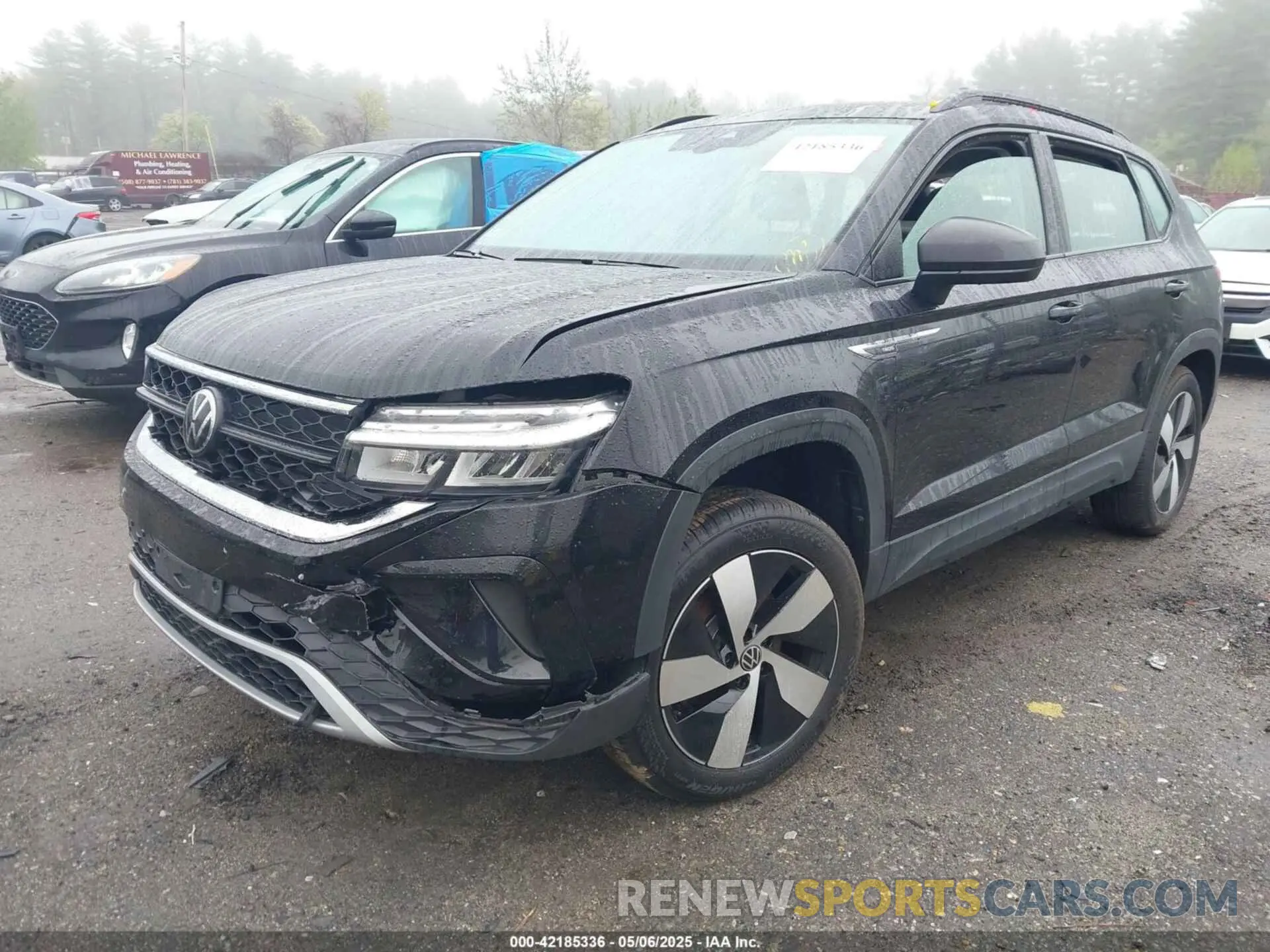 2 Photograph of a damaged car 3VV8X7B28RM123143 VOLKSWAGEN TAOS 2024