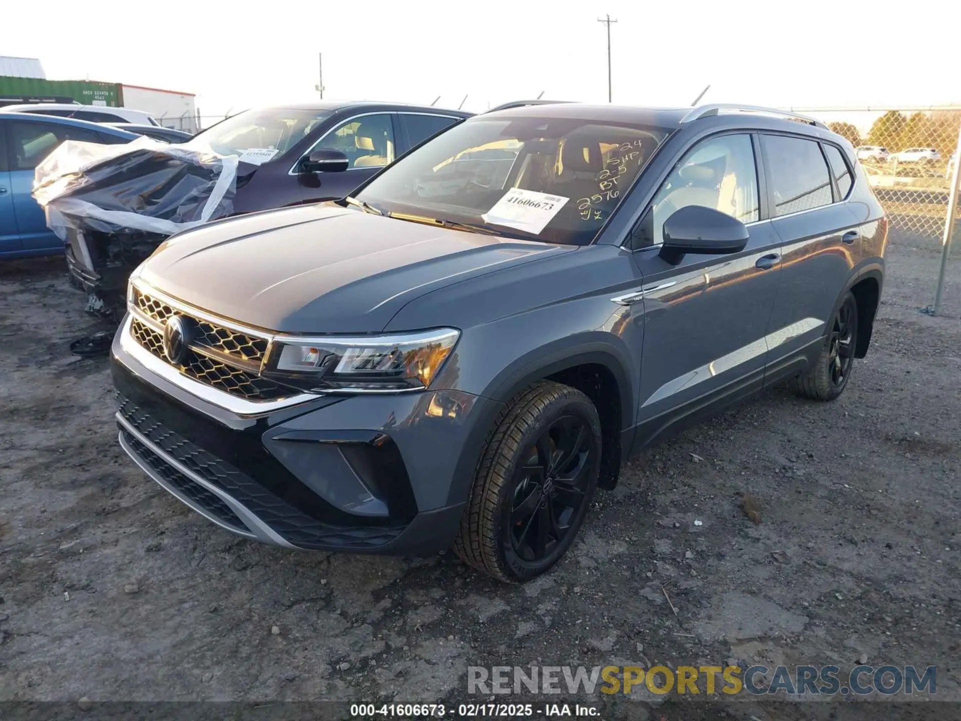 2 Photograph of a damaged car 3VVEX7B22RM112576 VOLKSWAGEN TAOS 2024
