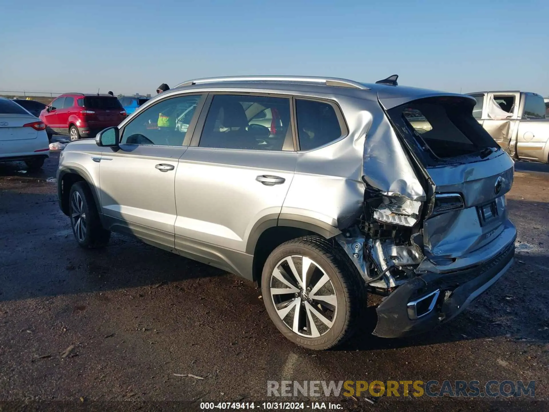3 Photograph of a damaged car 3VVEX7B2XRM102507 VOLKSWAGEN TAOS 2024