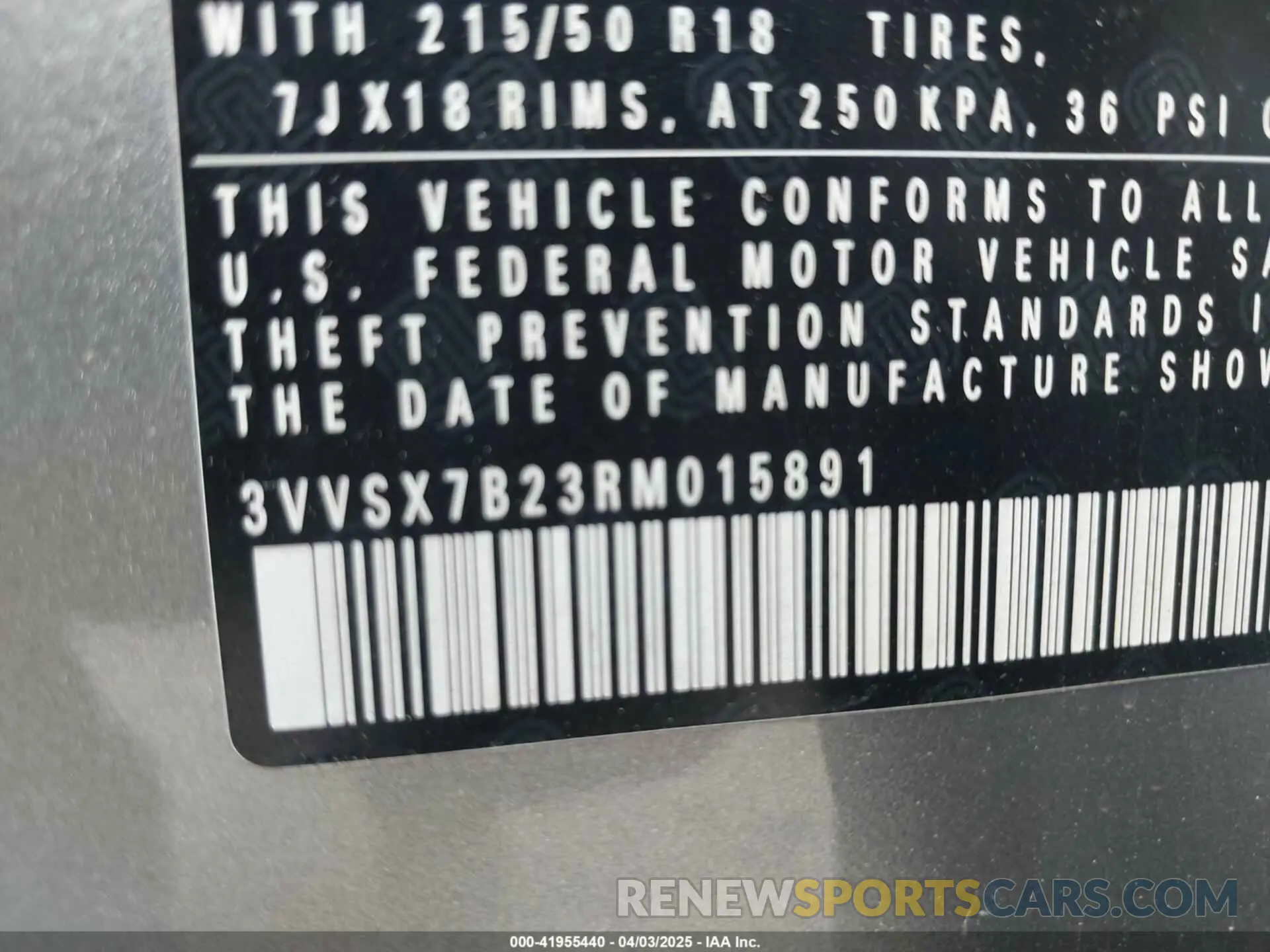 9 Photograph of a damaged car 3VVSX7B23RM015891 VOLKSWAGEN TAOS 2024