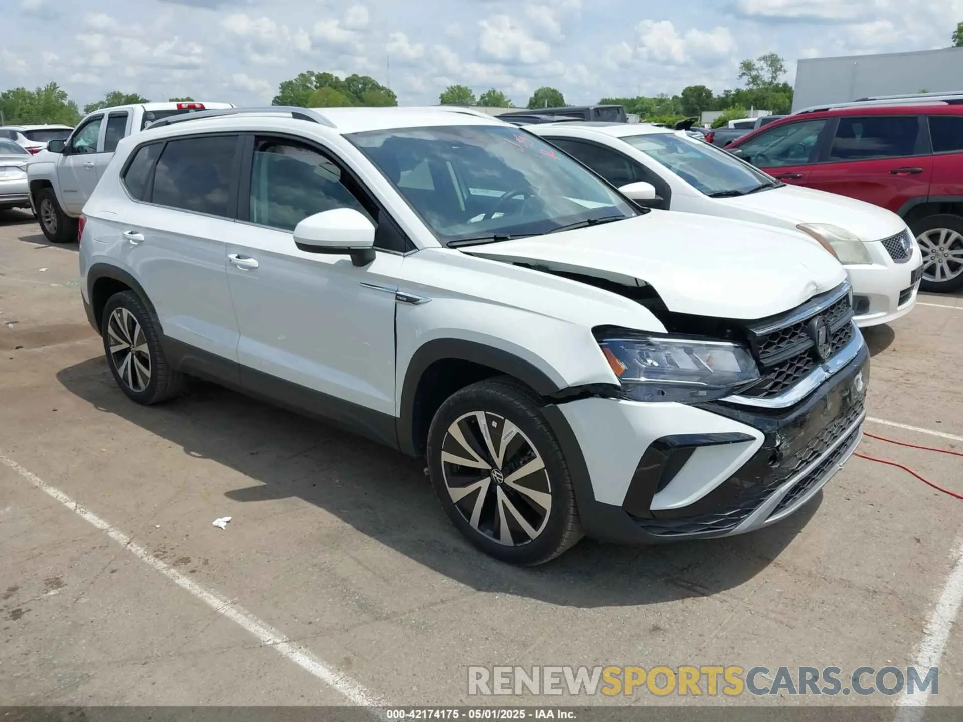 1 Photograph of a damaged car 3VVSX7B24RM001126 VOLKSWAGEN TAOS 2024