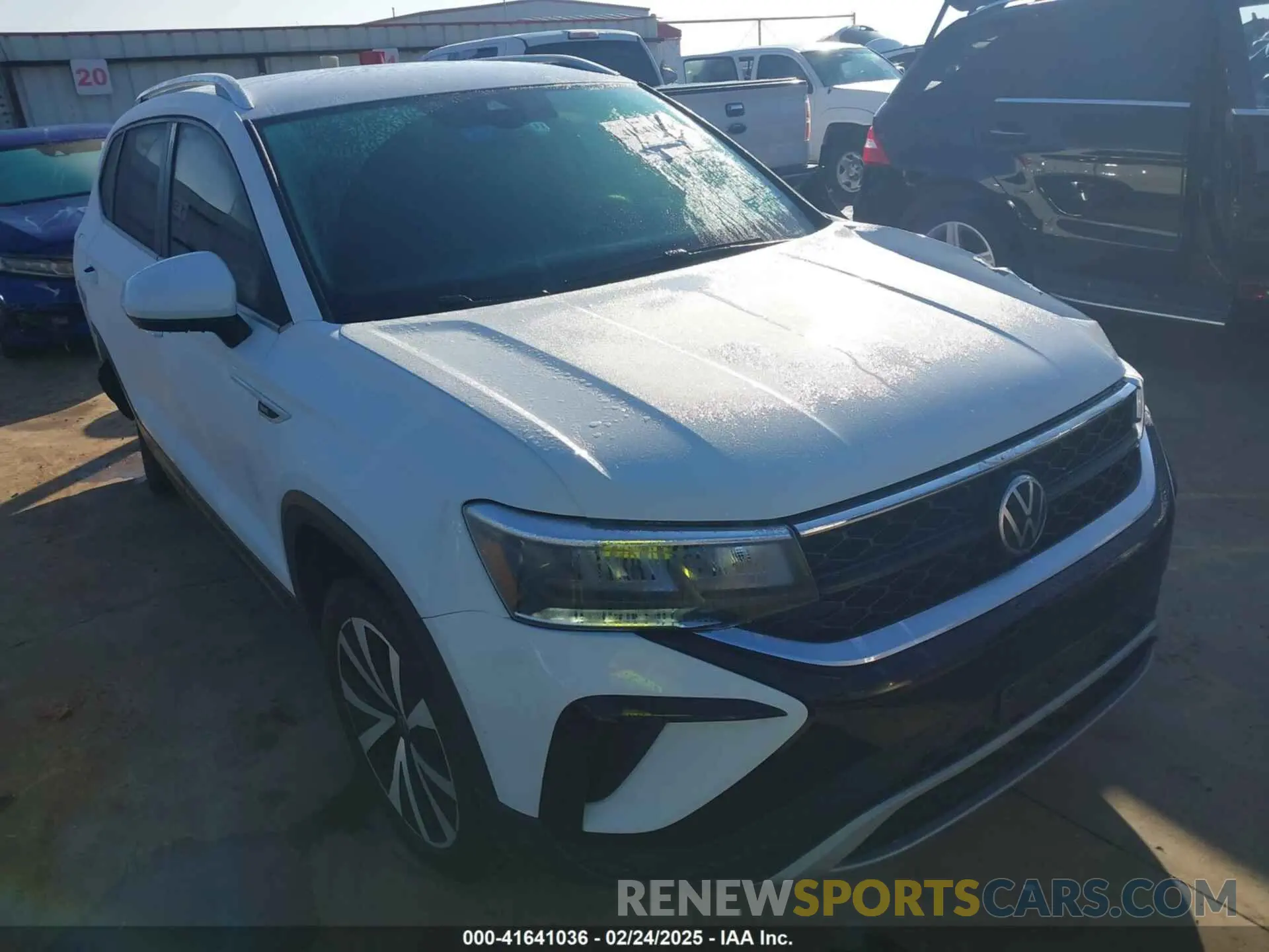 1 Photograph of a damaged car 3VVSX7B26RM056161 VOLKSWAGEN TAOS 2024