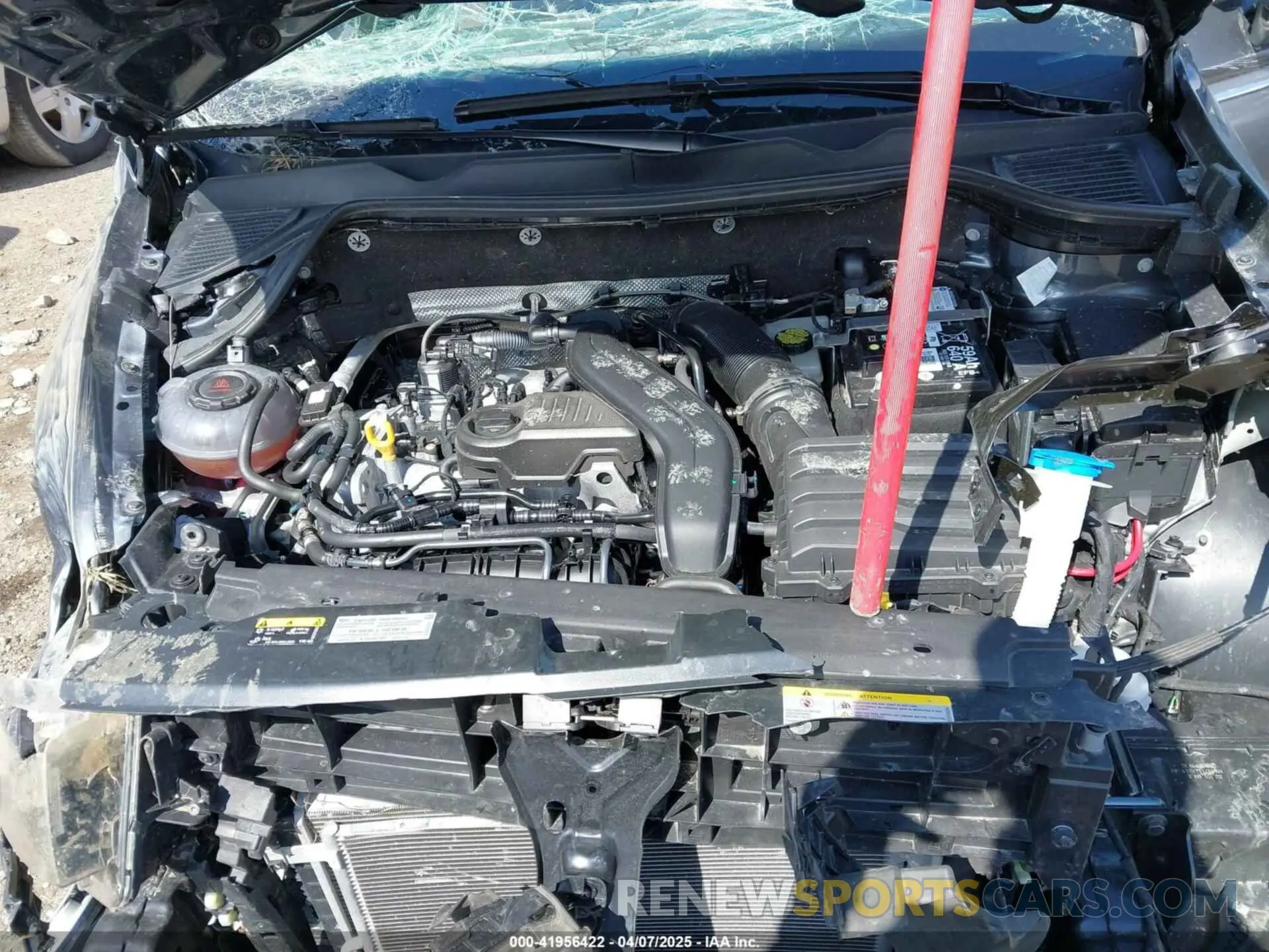 10 Photograph of a damaged car 3VVVX7B24RM034236 VOLKSWAGEN TAOS 2024
