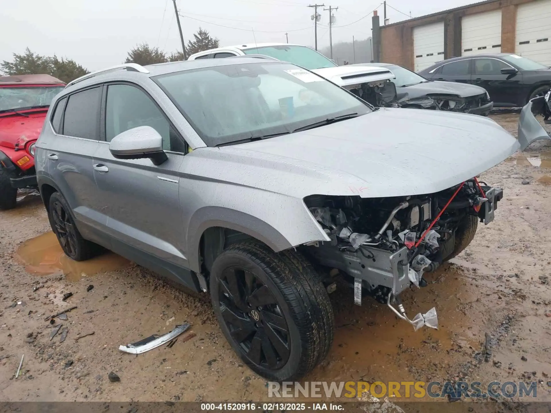 1 Photograph of a damaged car 3VVVX7B27RM041262 VOLKSWAGEN TAOS 2024