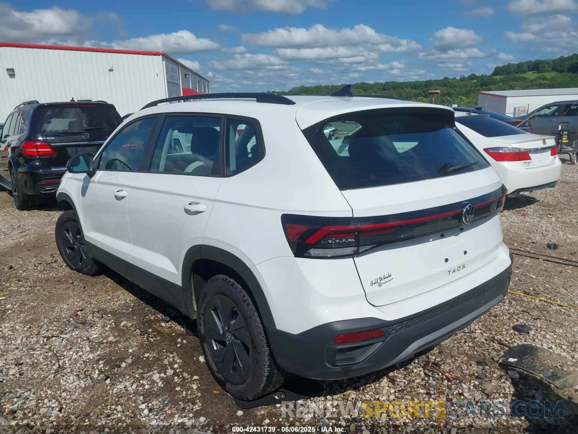 3 Photograph of a damaged car 3VV5C7B22SM014701 VOLKSWAGEN TAOS 2025
