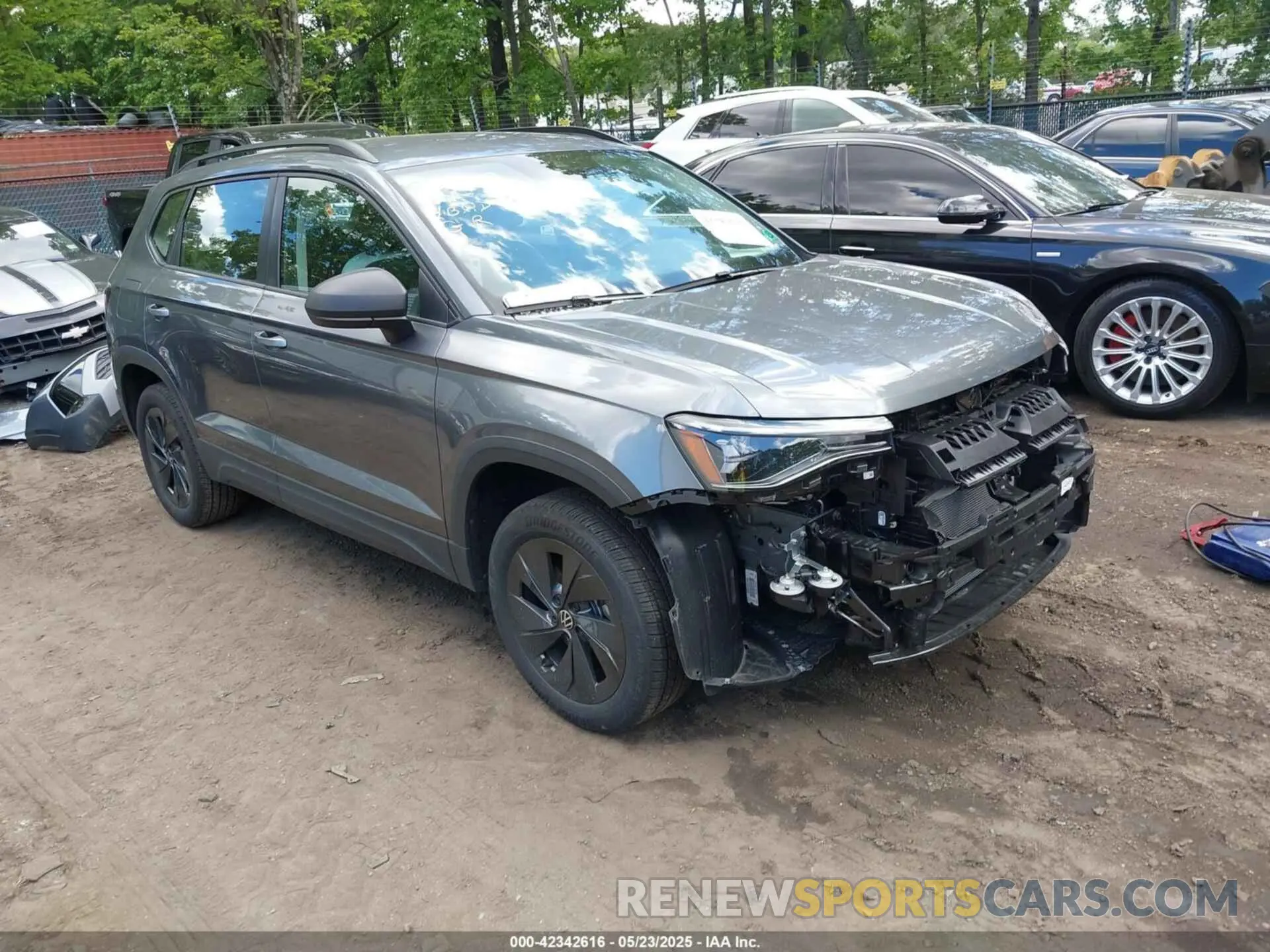 1 Photograph of a damaged car 3VV5C7B23SM012634 VOLKSWAGEN TAOS 2025