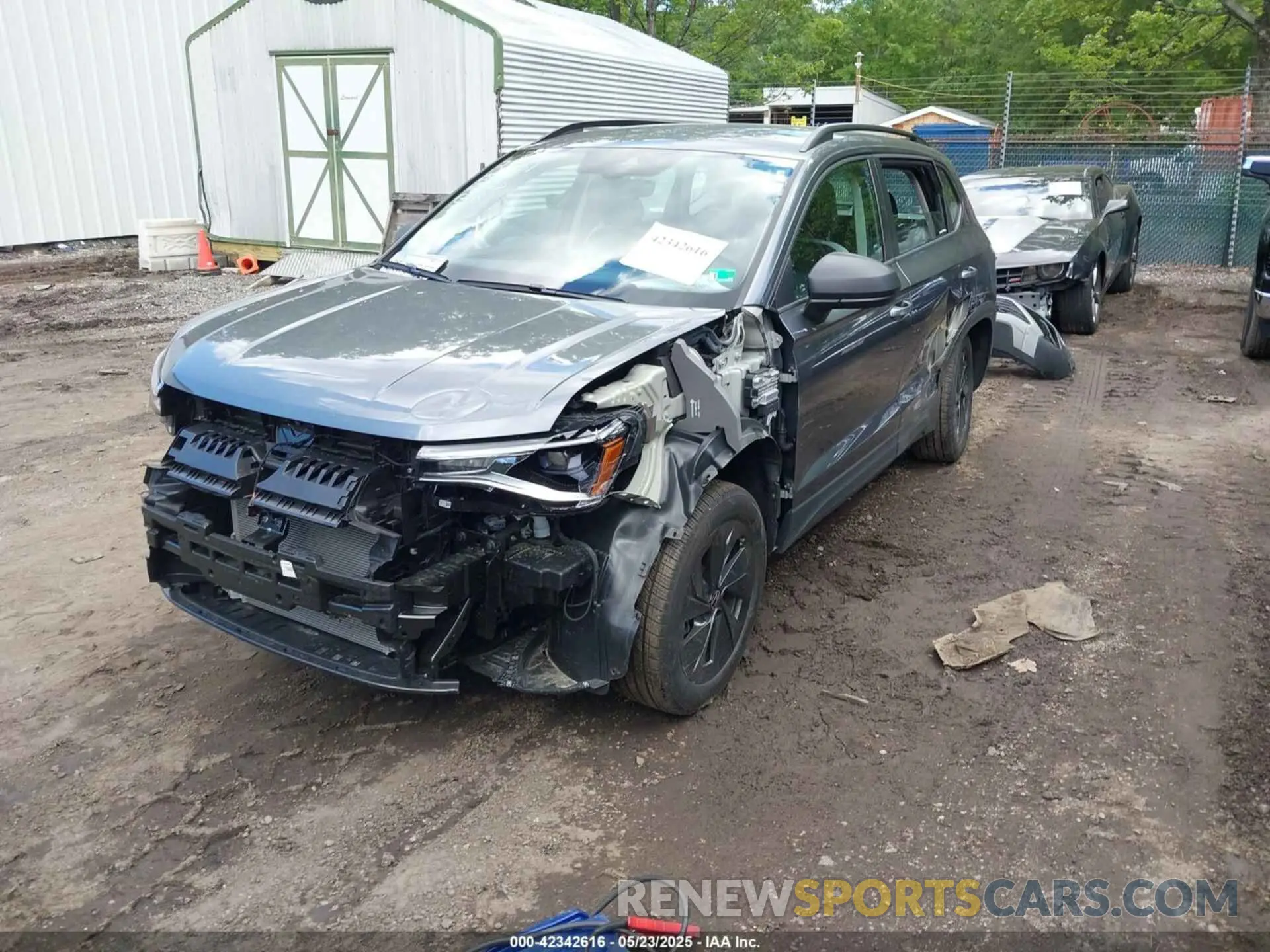 2 Photograph of a damaged car 3VV5C7B23SM012634 VOLKSWAGEN TAOS 2025