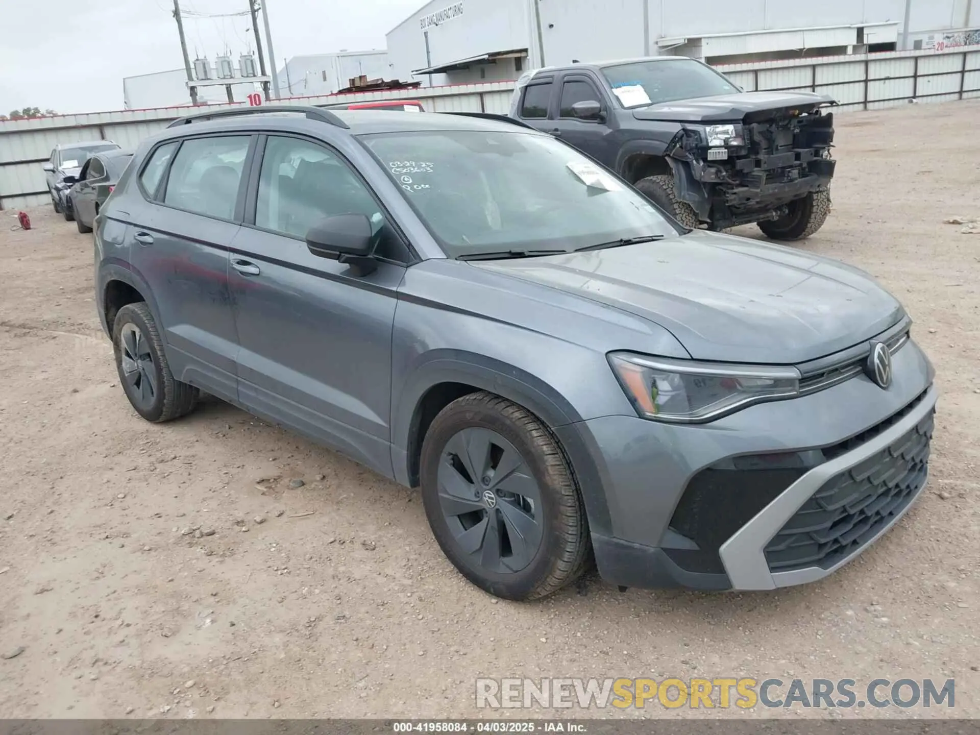 1 Photograph of a damaged car 3VV5C7B26SM009467 VOLKSWAGEN TAOS 2025
