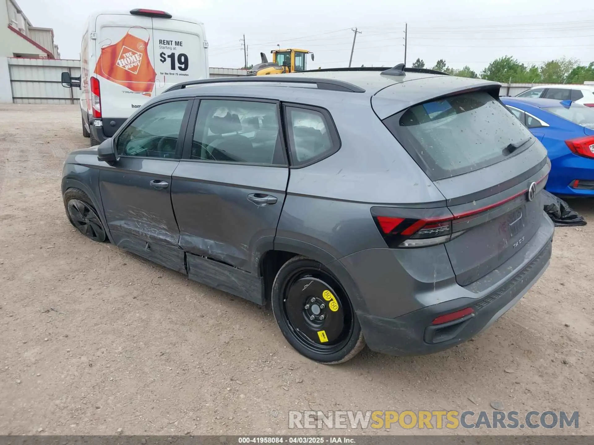 3 Photograph of a damaged car 3VV5C7B26SM009467 VOLKSWAGEN TAOS 2025