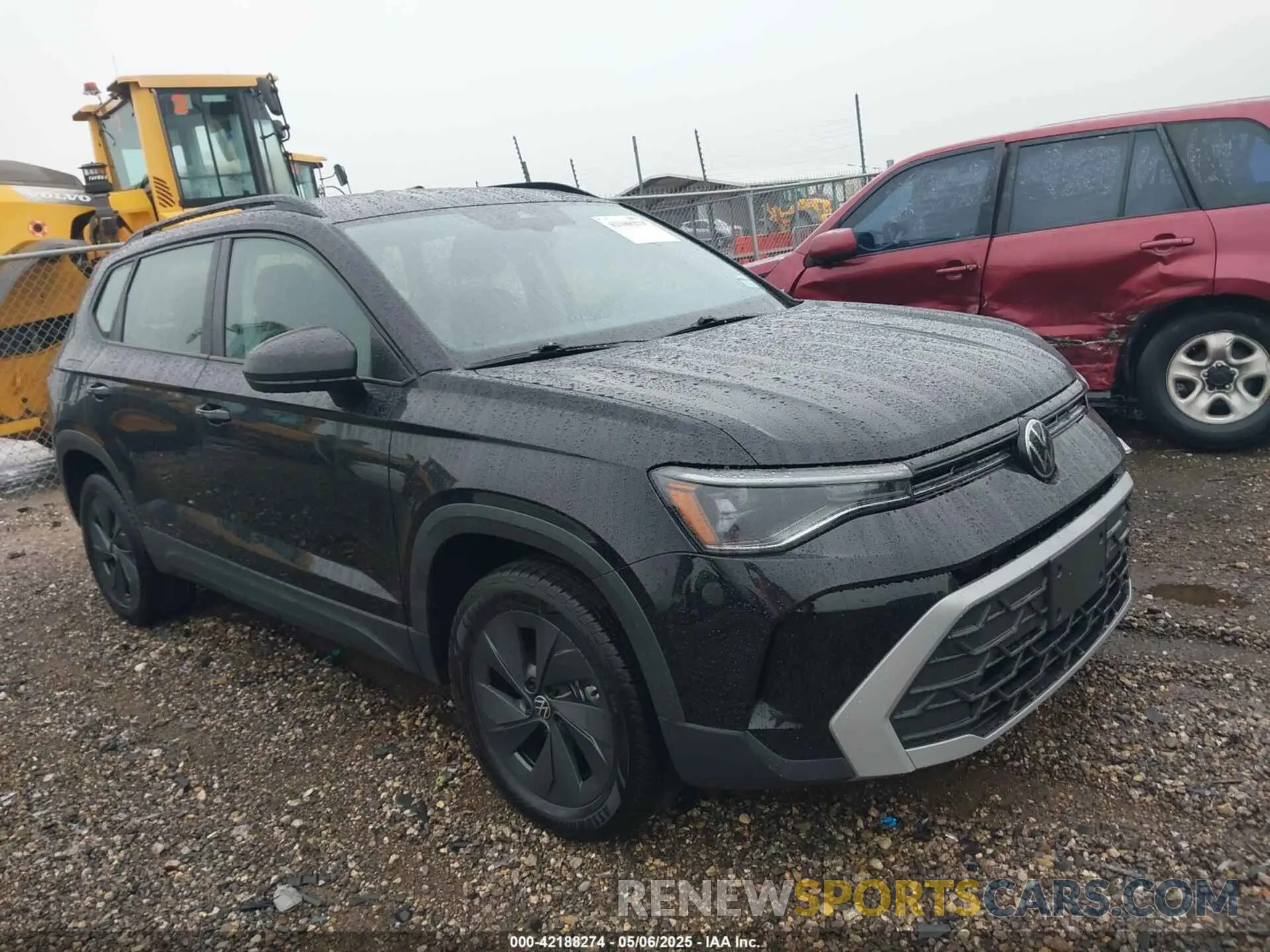 1 Photograph of a damaged car 3VV5C7B27SM023006 VOLKSWAGEN TAOS 2025