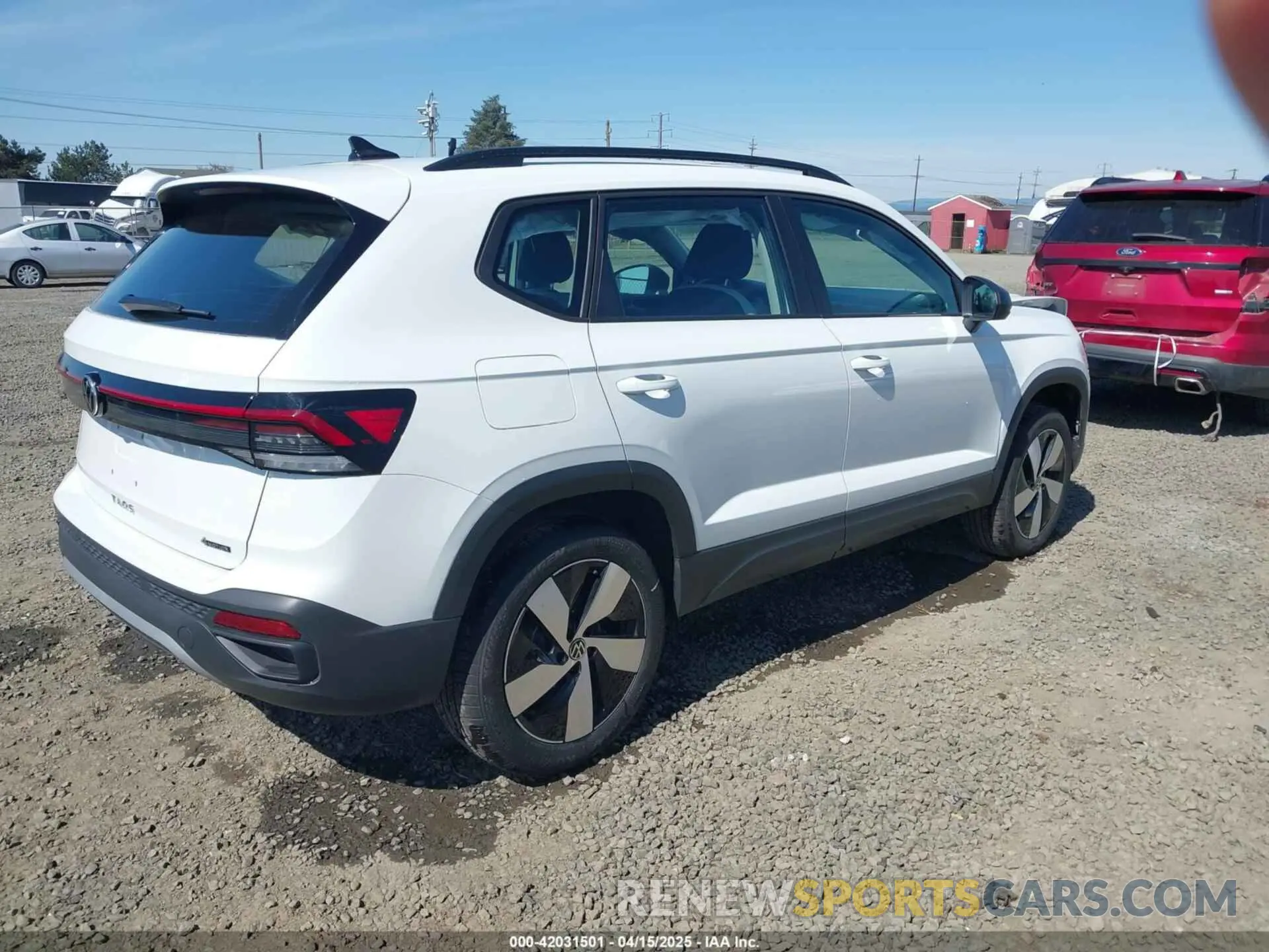 4 Photograph of a damaged car 3VV8C7B28SM034092 VOLKSWAGEN TAOS 2025
