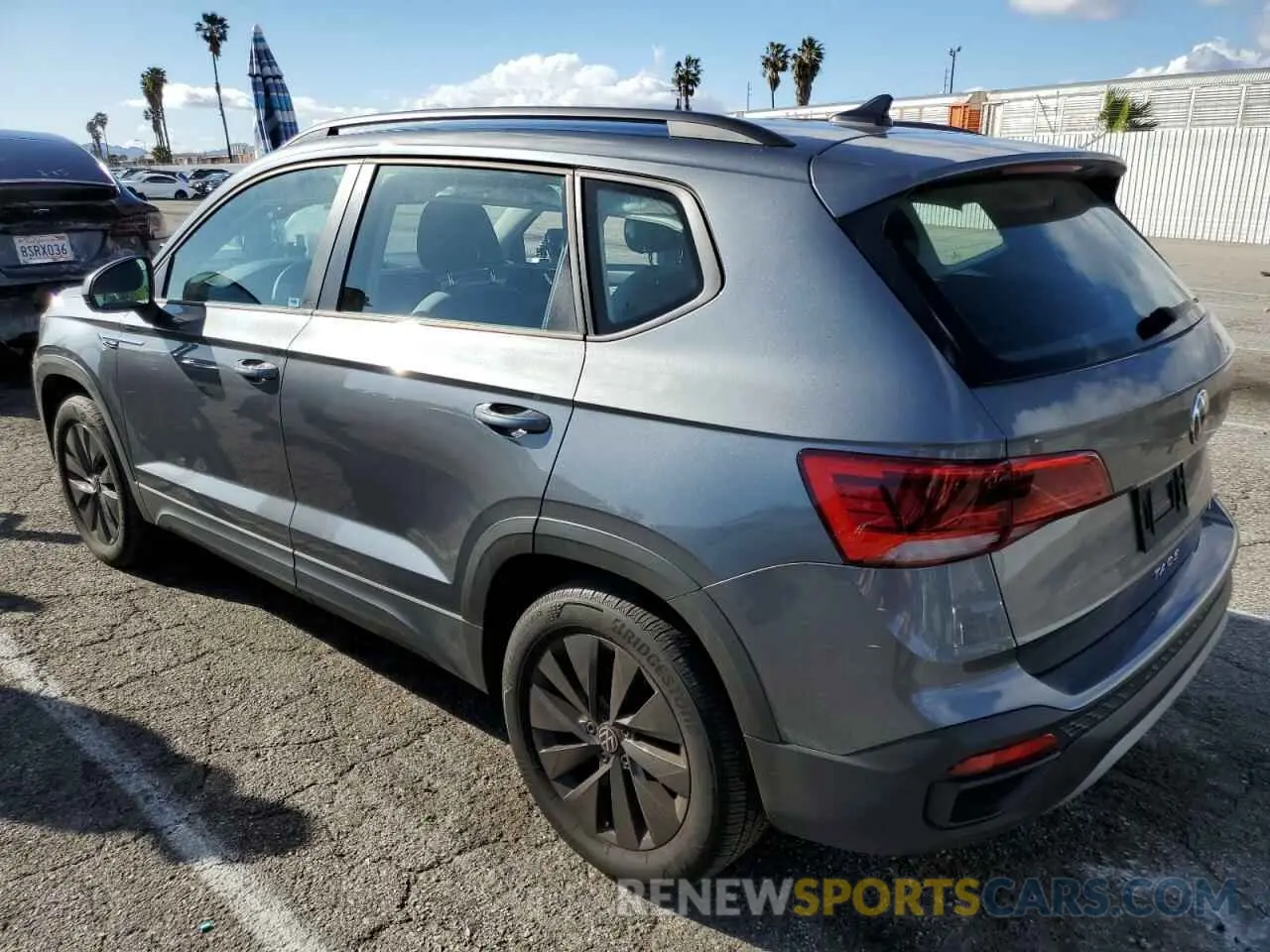 2 Photograph of a damaged car 3VVAX7B27NM052870 VOLKSWAGEN TAOS S 2022