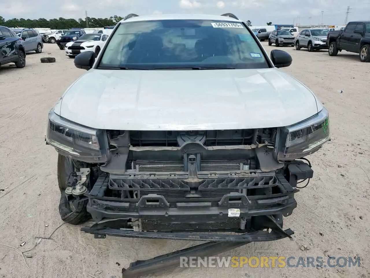 5 Photograph of a damaged car 3VVCX7B23NM065043 VOLKSWAGEN TAOS S 2022
