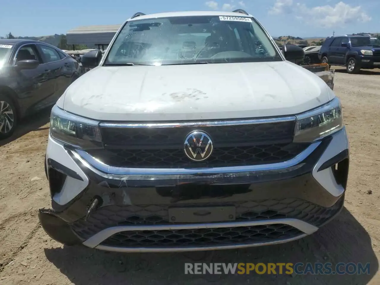 5 Photograph of a damaged car 3VVCX7B24NM022993 VOLKSWAGEN TAOS S 2022