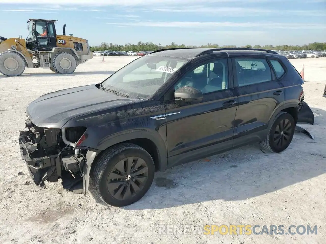 1 Photograph of a damaged car 3VVCX7B27NM086798 VOLKSWAGEN TAOS S 2022