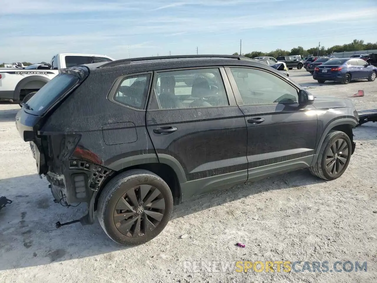3 Photograph of a damaged car 3VVCX7B27NM086798 VOLKSWAGEN TAOS S 2022