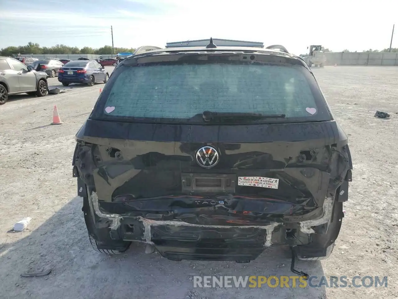 6 Photograph of a damaged car 3VVCX7B27NM086798 VOLKSWAGEN TAOS S 2022