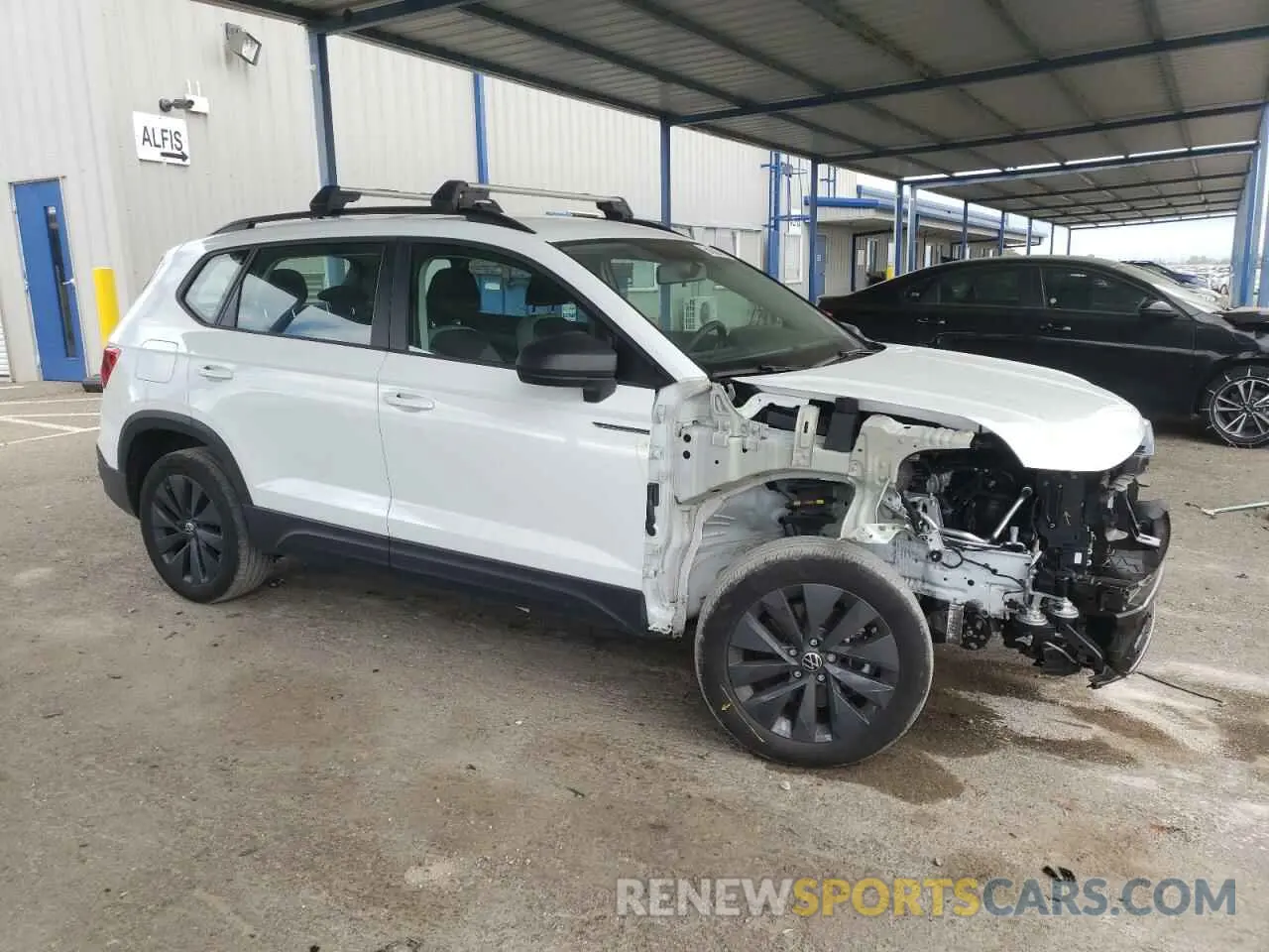 4 Photograph of a damaged car 3VVCX7B28NM066527 VOLKSWAGEN TAOS S 2022