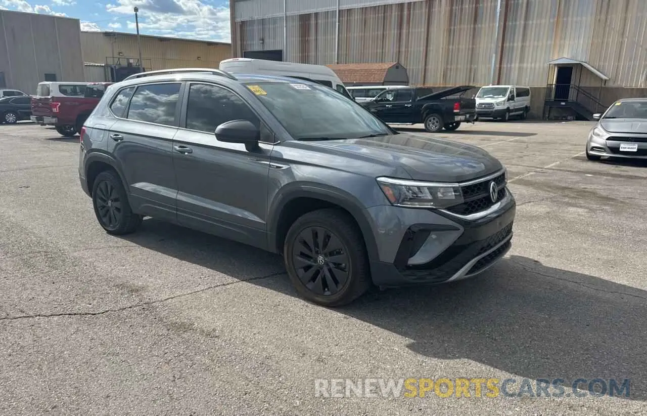 1 Photograph of a damaged car 3VVCX7B29NM017370 VOLKSWAGEN TAOS S 2022