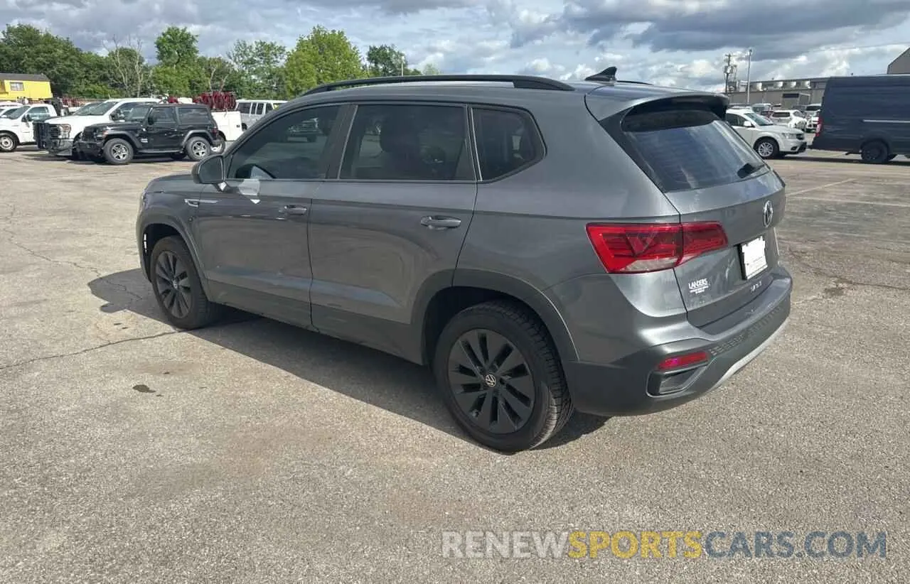 3 Photograph of a damaged car 3VVCX7B29NM017370 VOLKSWAGEN TAOS S 2022