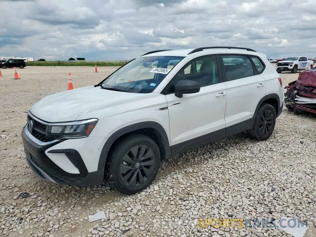 1 Photograph of a damaged car 3VVCX7B2XNM029320 VOLKSWAGEN TAOS S 2022