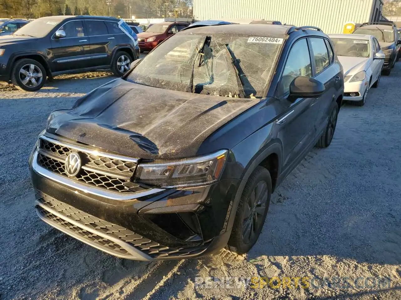 1 Photograph of a damaged car 3VVDX7B20NM048222 VOLKSWAGEN TAOS S 2022